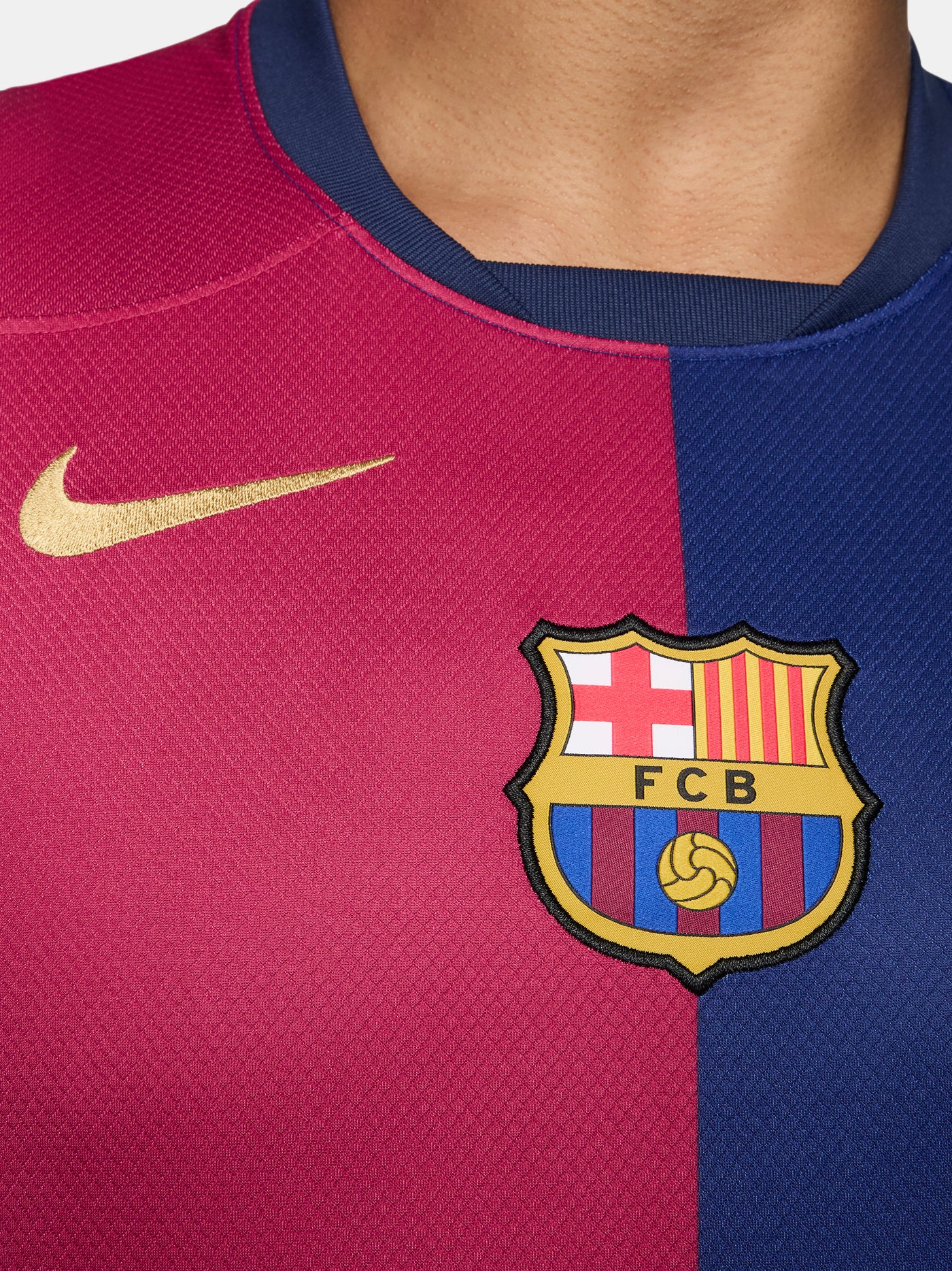 Herren-Futsal-Heimtrikot 24/25 FC Barcelona