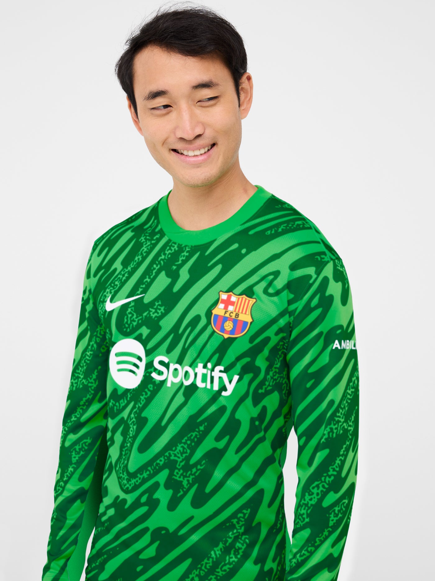 UCL Men's goalkeeper jersey 24/25 FC Barcelona