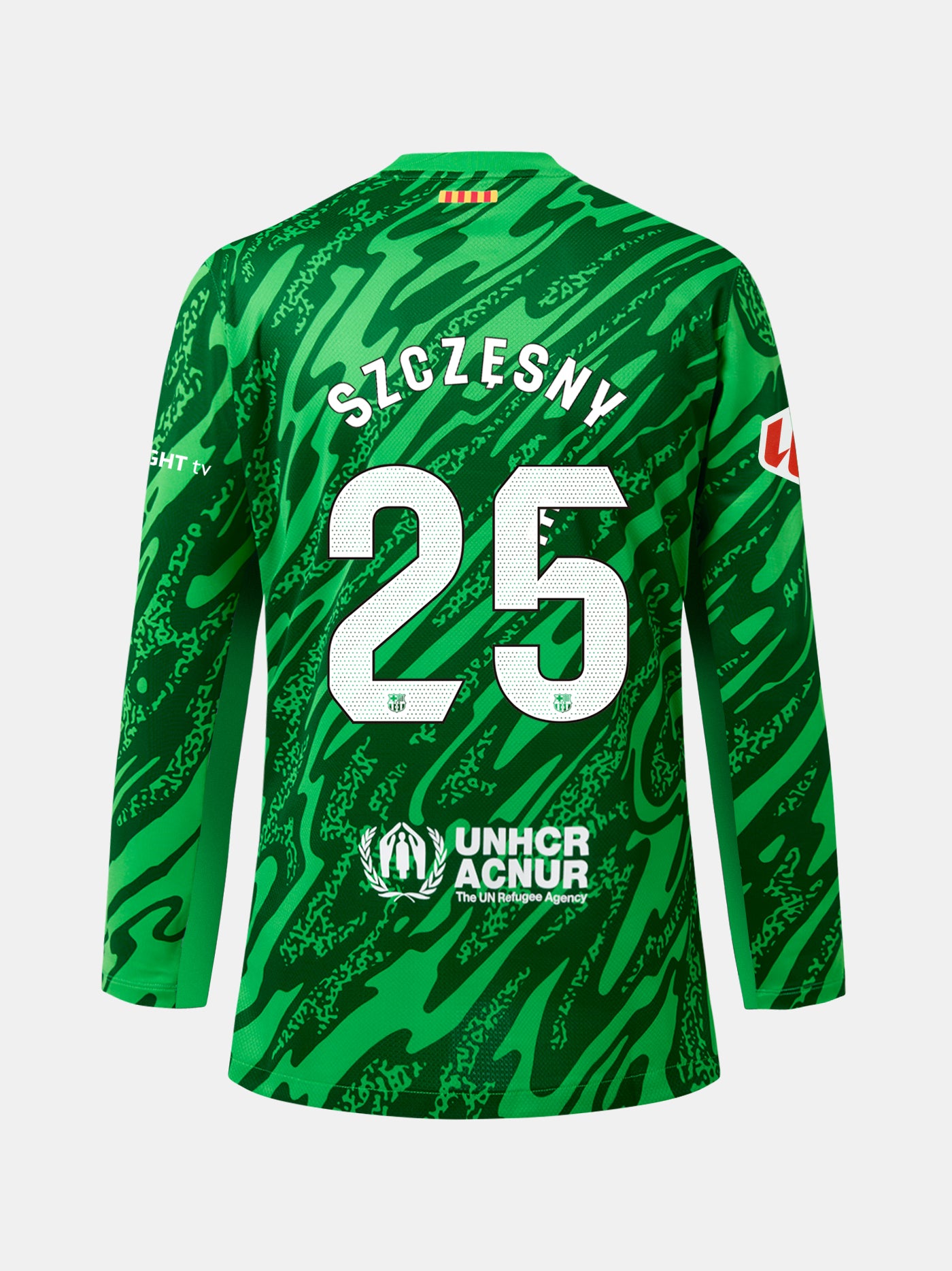 SZCZĘSNY | LA LIGA Men's goalkeeper jersey 24/25 FC Barcelona