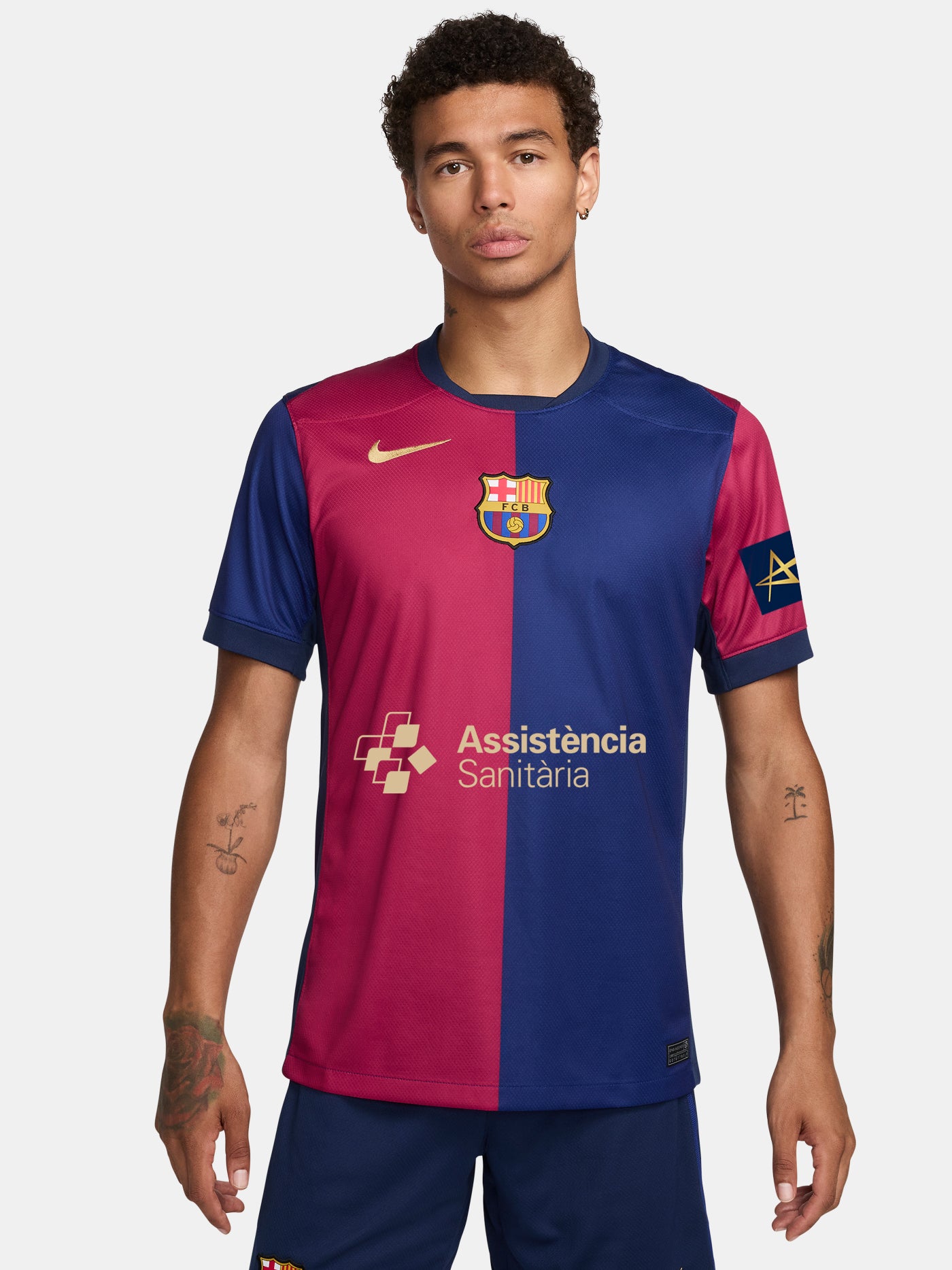 Camiseta primera equipación balonmano hombre 24/25 FC Barcelona