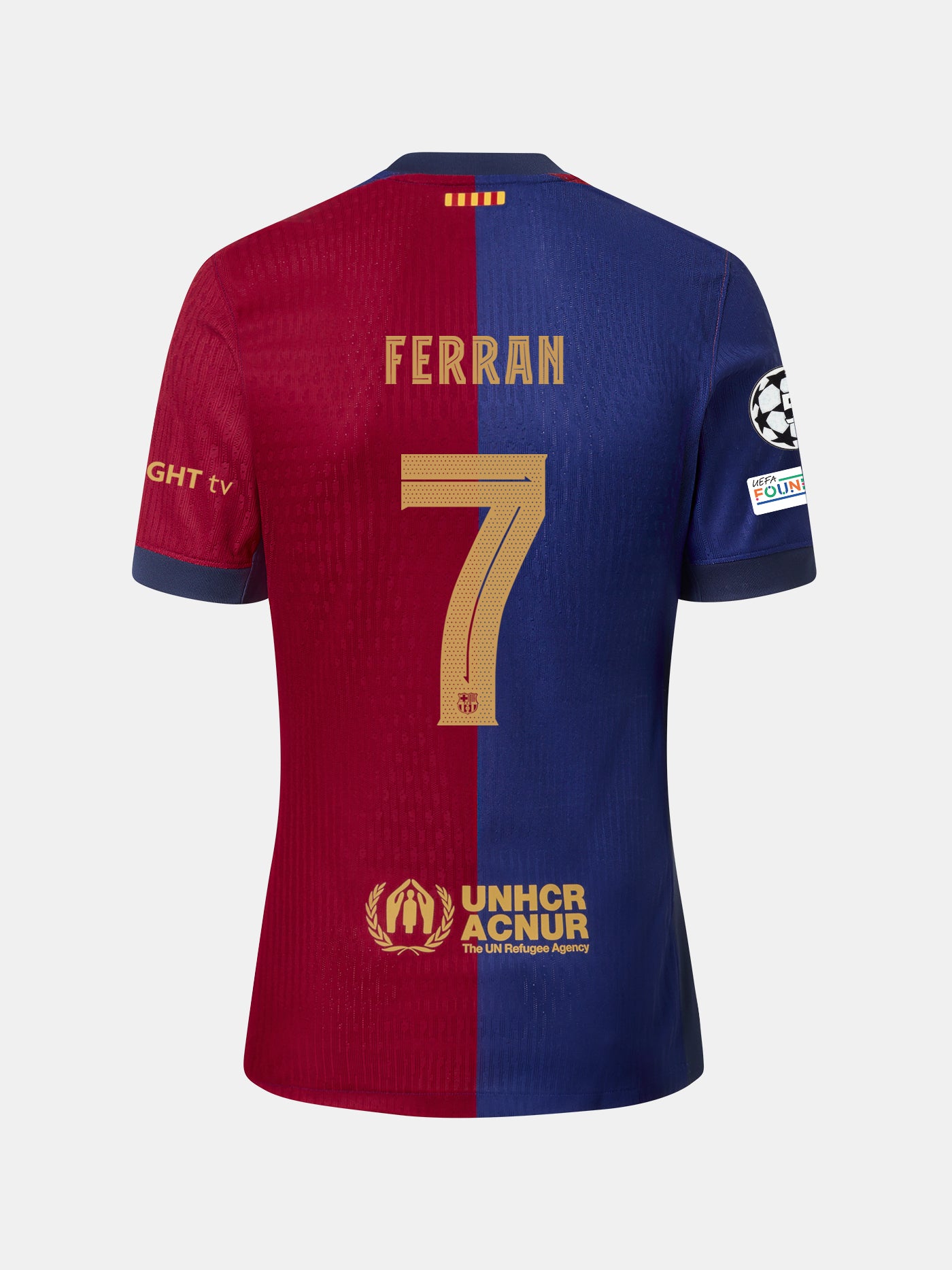 FERRAN | UCL Men's home jersey 24/25 FC Barcelona Long-sleeve