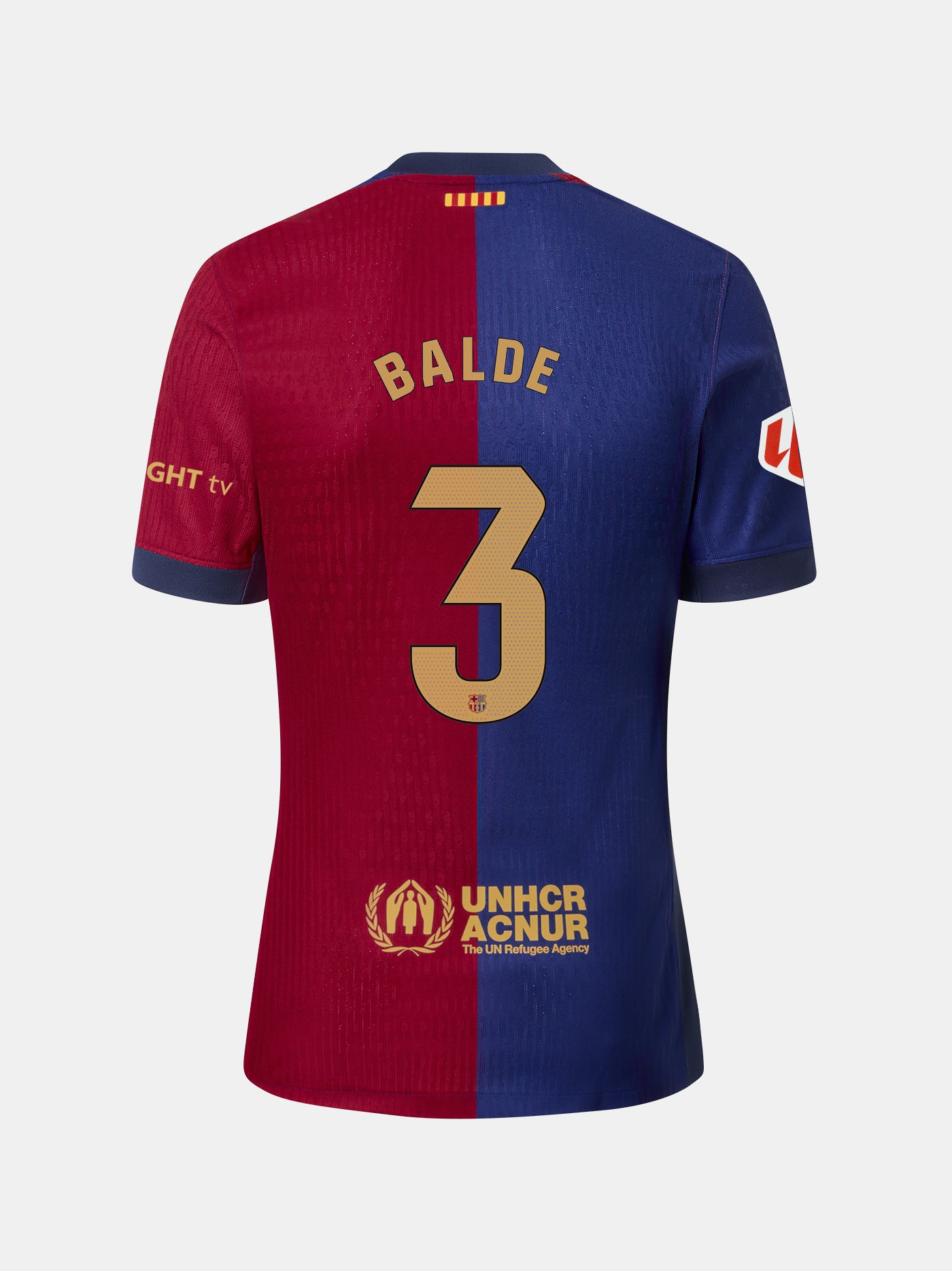 BALDE | LA LIGA Camiseta hombre primera equipación  24/25 FC Barcelona Manga Larga