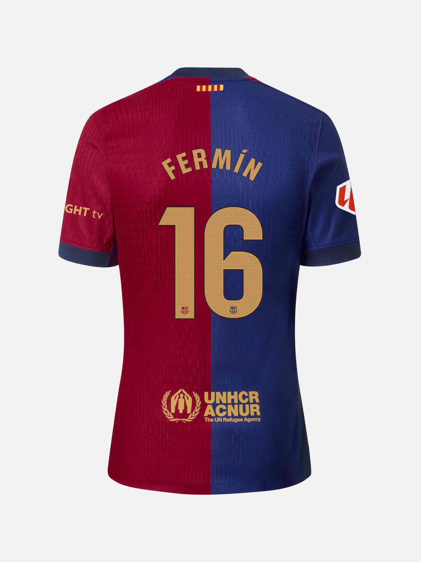 FERMÍN | LA LIGA Maillot homme domicile 24/25 FC Barcelone Manches longues