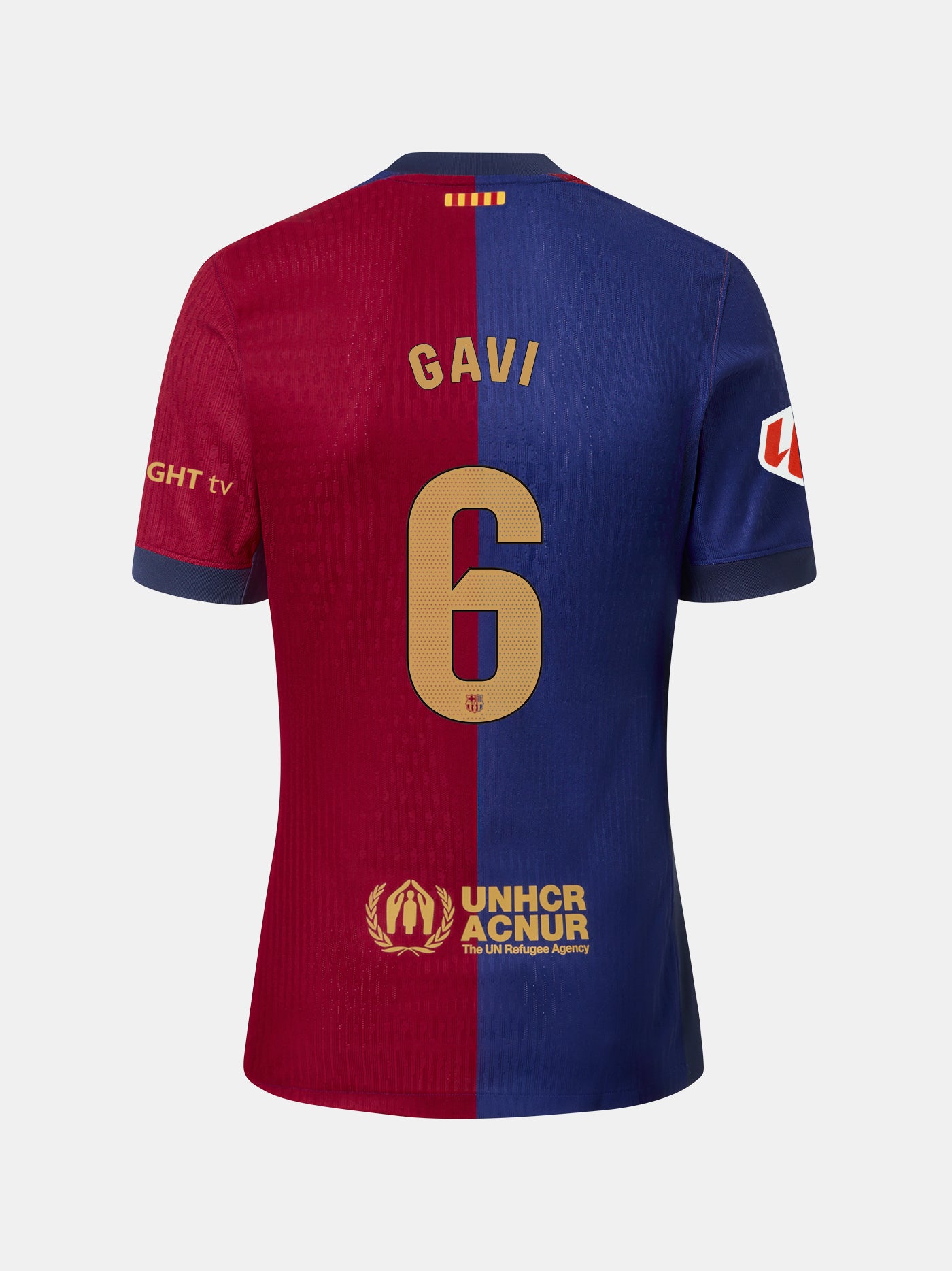 GAVI | LA LIGA Men's home jersey 24/25 FC Barcelona Long-sleeve