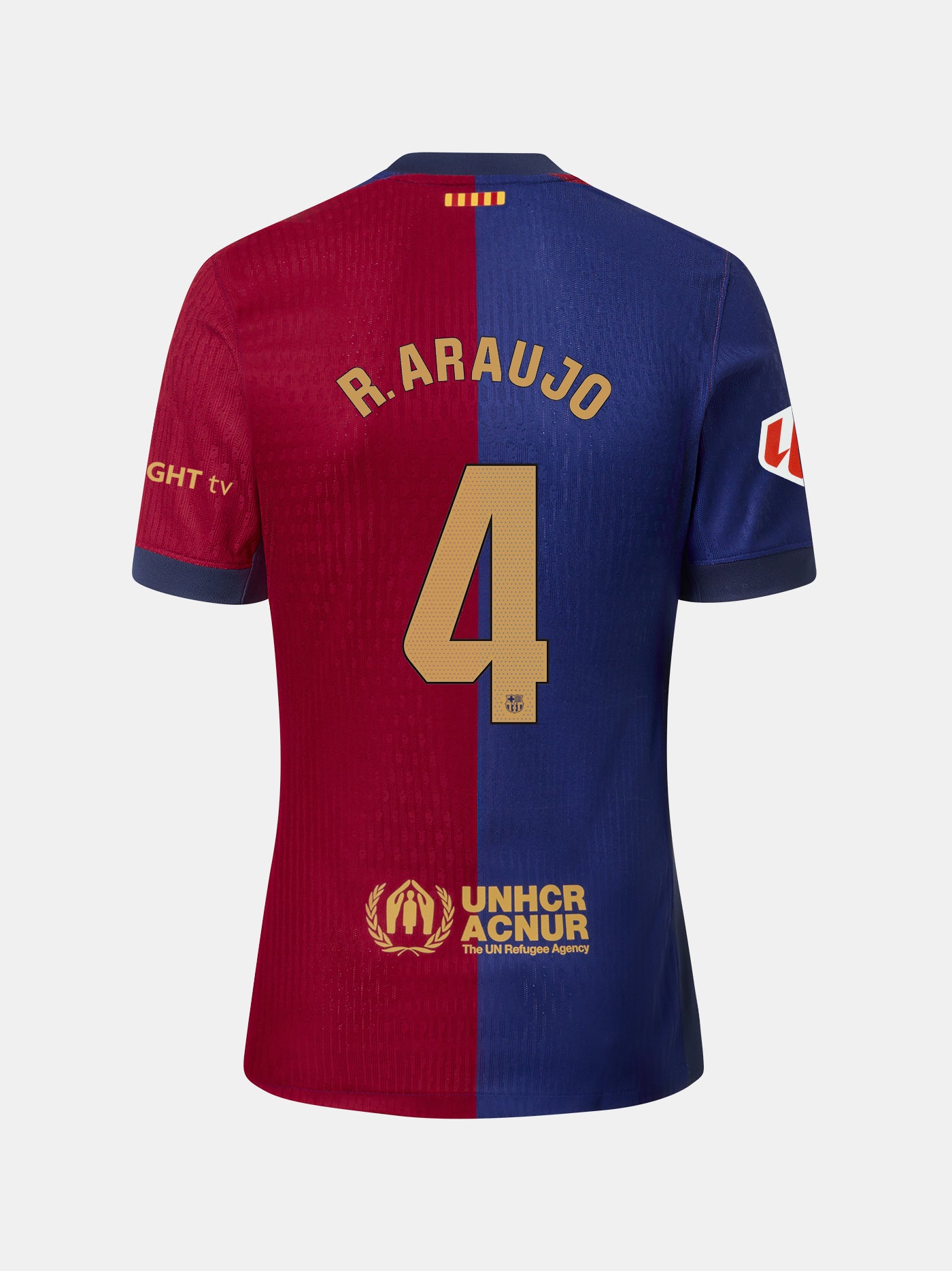 R. ARAUJO | LA LIGA Samarreta home primer equipament 24/25 FC Barcelona Màniga llarga