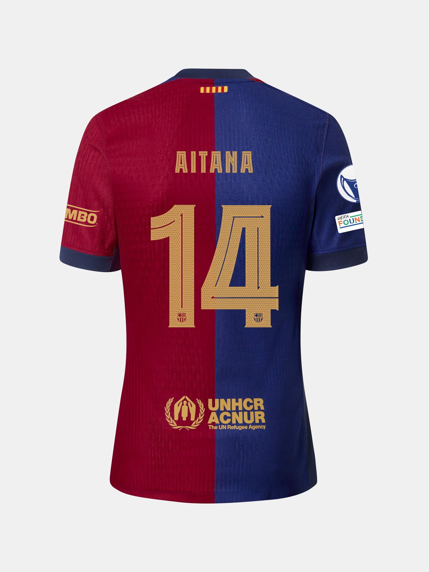 AITANA | UWCL Samarreta home primer equipament 24/25 FC Barcelona - Edició Jugador