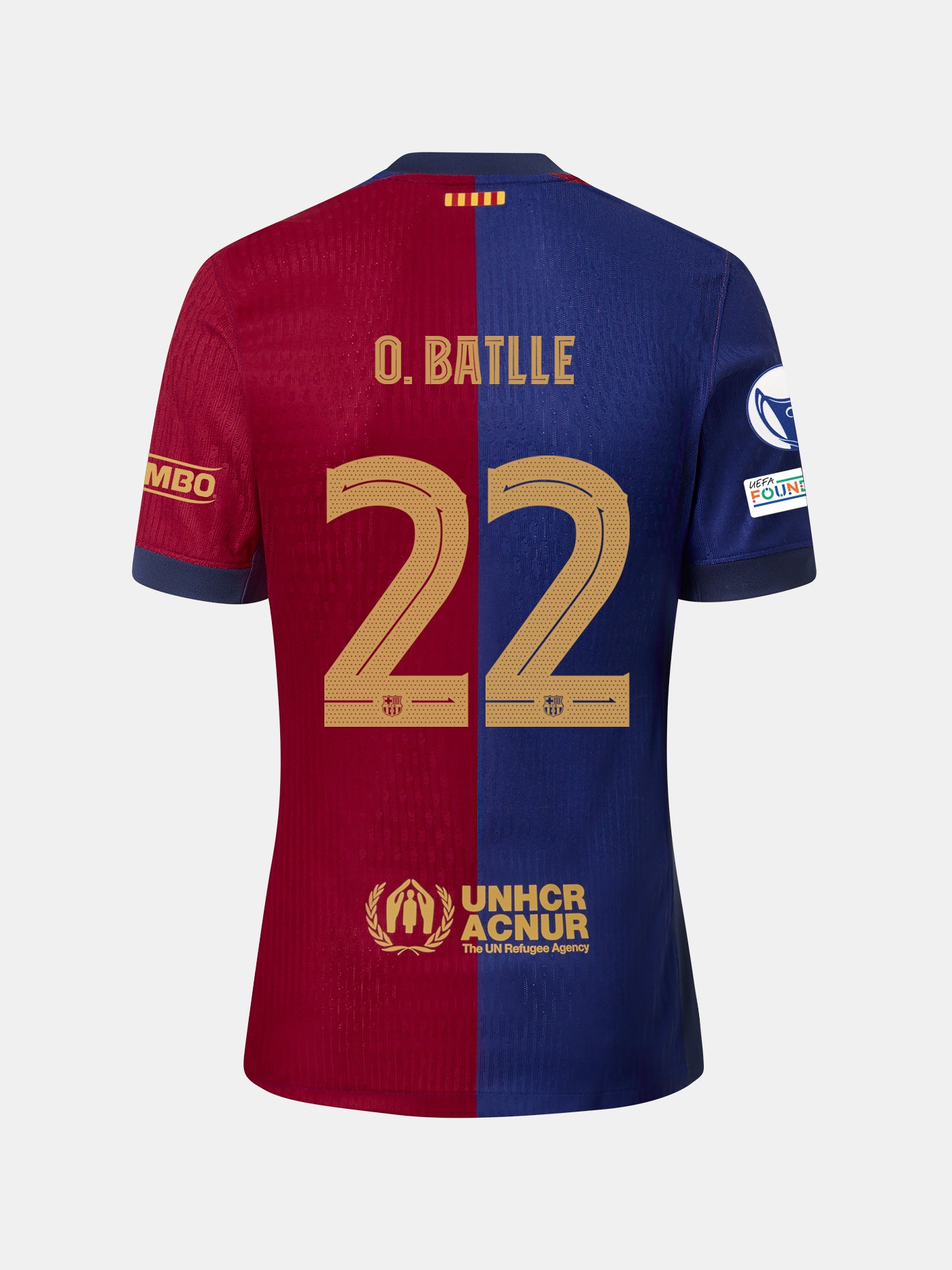 O. BATLLE | UWCL Camiseta hombre primera equipación  24/25 FC Barcelona - Edición Jugador