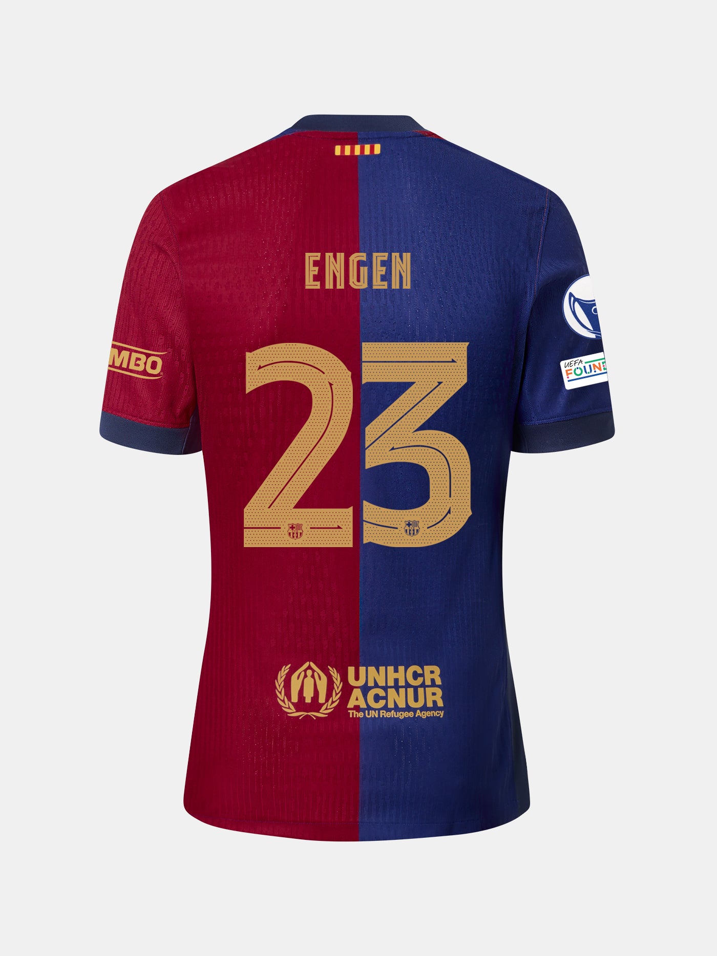 ENGEN | UWCL Maillot homme domicile 24/25 FC Barcelone - Édition Joueur