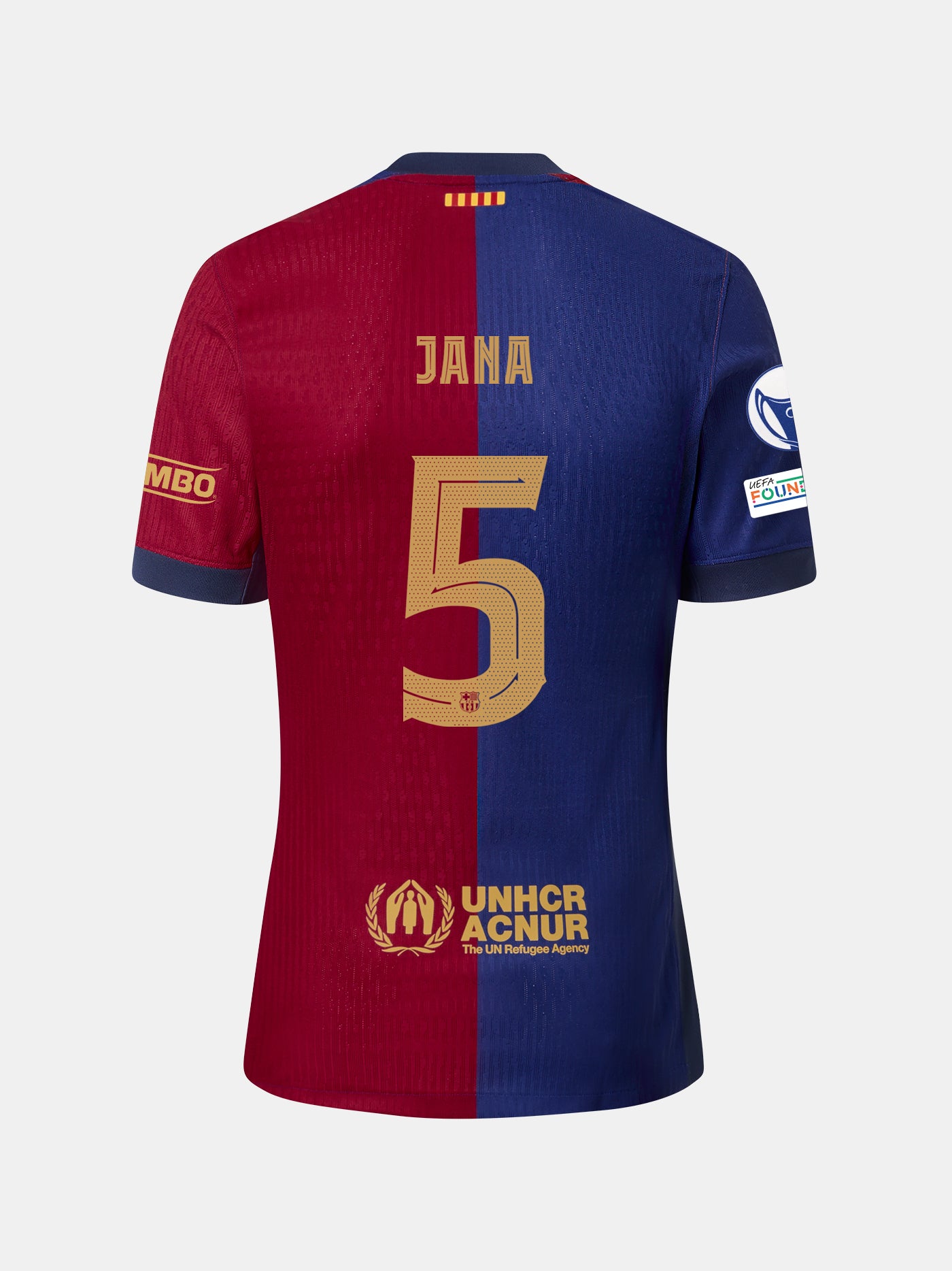 JANA | UWCL Camiseta hombre primera equipación  24/25 FC Barcelona - Edición Jugador