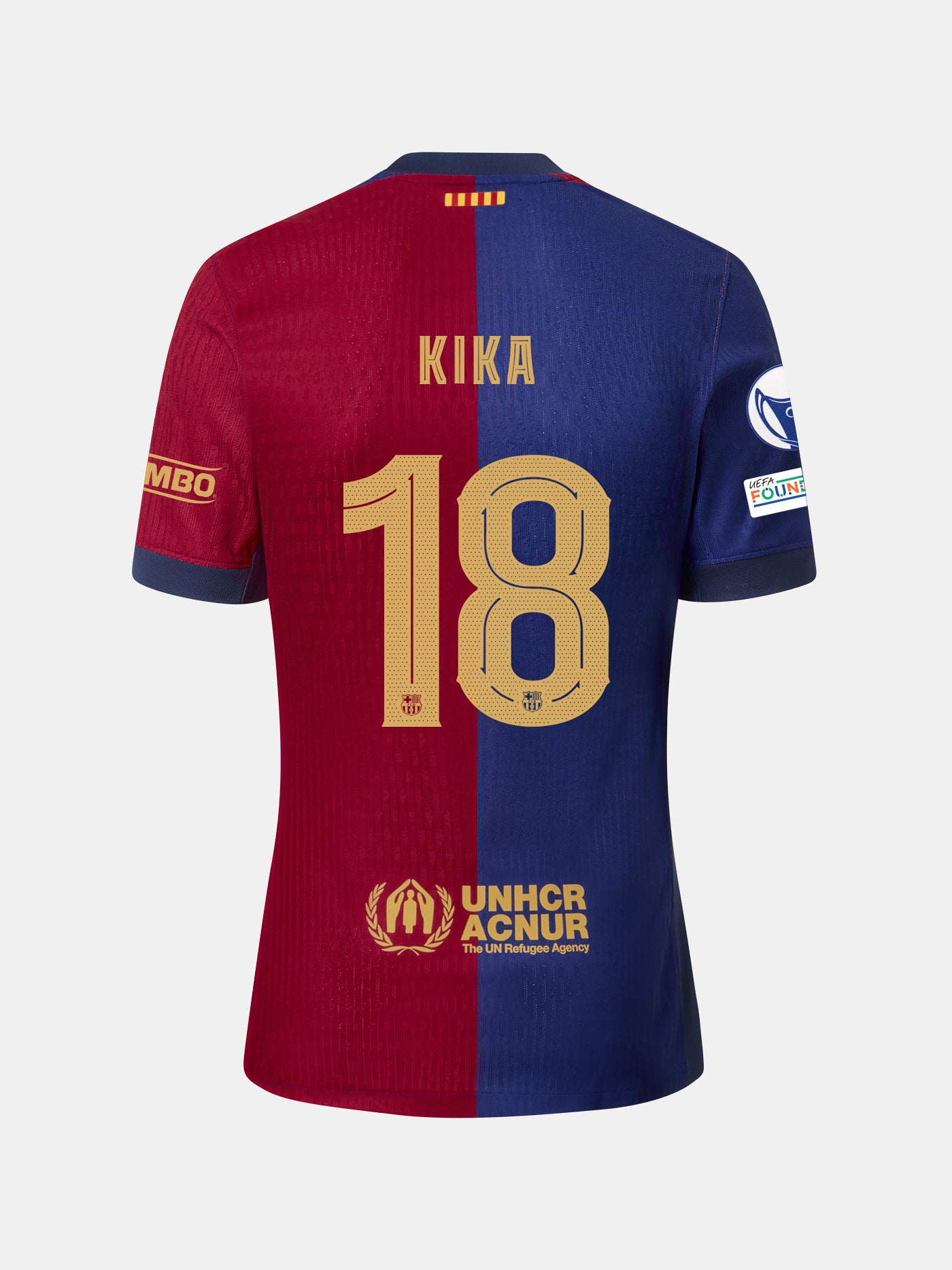 KIKA | UWCL Samarreta home primer equipament 24/25 FC Barcelona - Edició Jugador