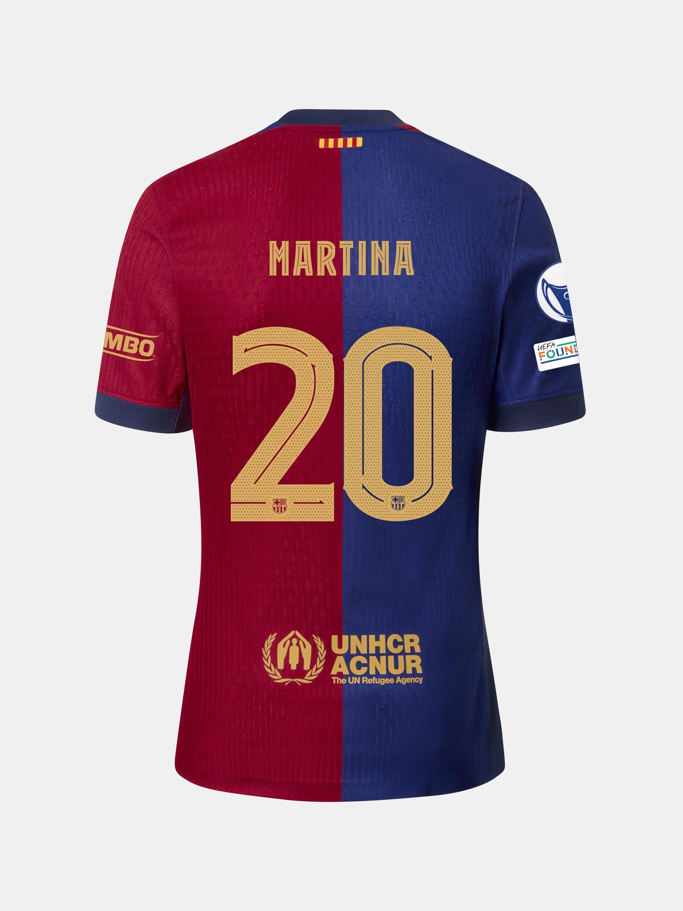 MARTINA | UWCL Camiseta junior primera equipación  24/25 FC Barcelona