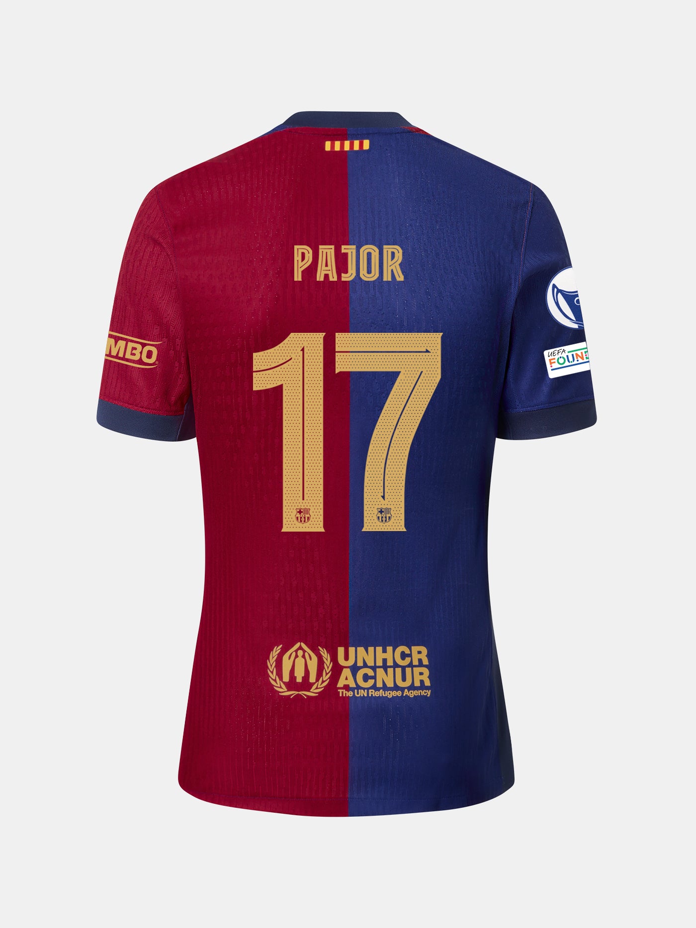 PAJOR | UWCL Men's home jersey 24/25 FC Barcelona - Player's Edition