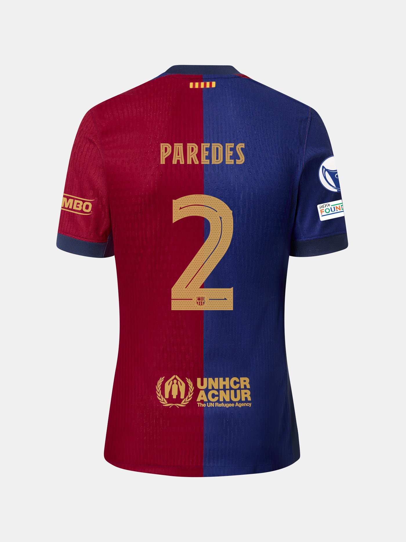 PAREDES | UWCL Men's home jersey 24/25 FC Barcelona - Player's Edition