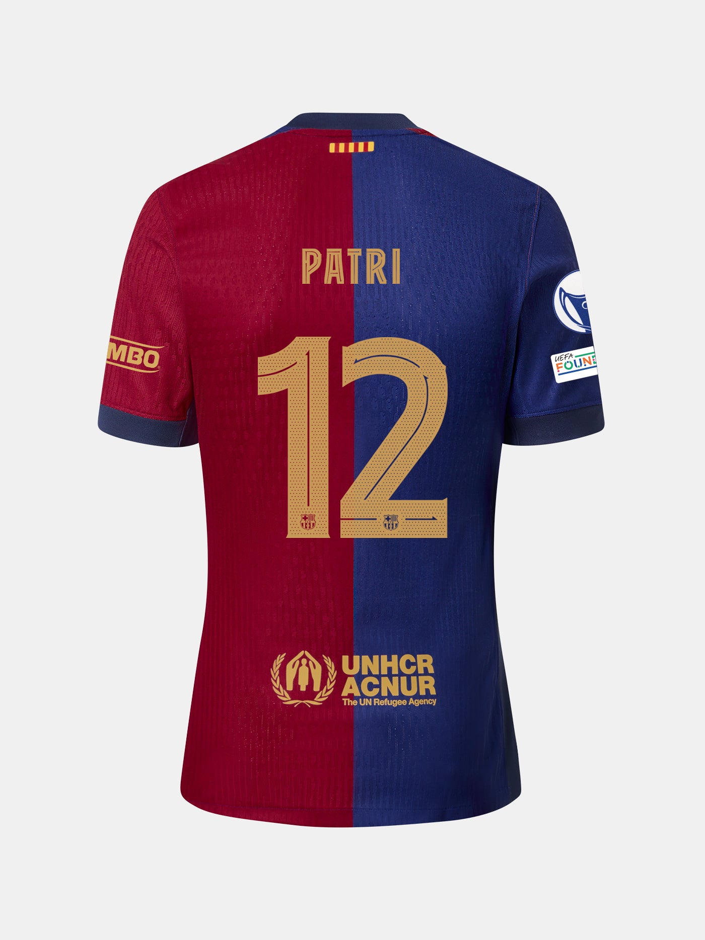 PATRI | UWCL Maillot homme domicile 24/25 FC Barcelone - Édition Joueur