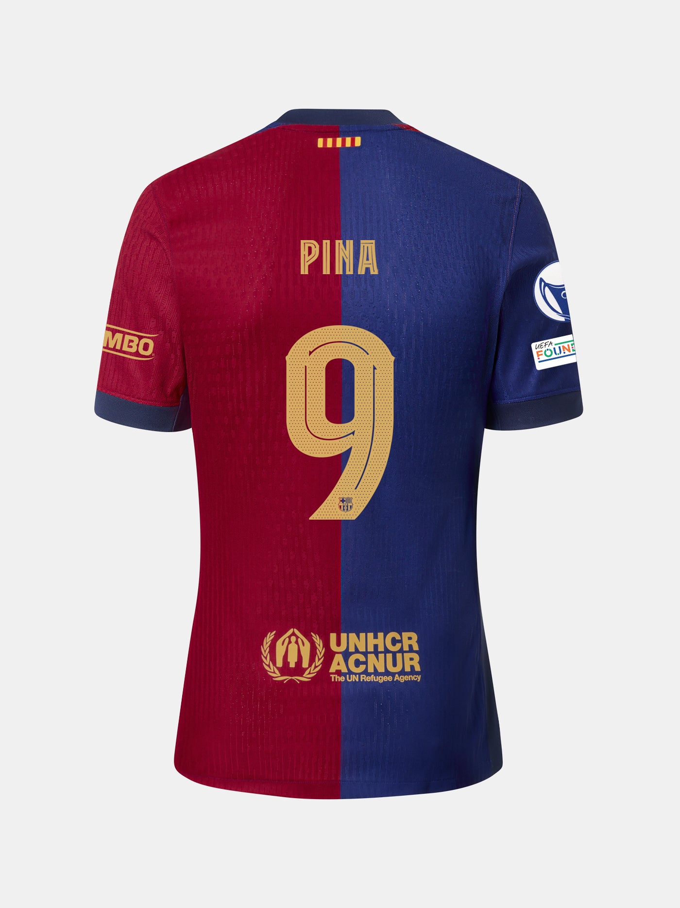 PINA | UWCL Camiseta junior primera equipación  24/25 FC Barcelona