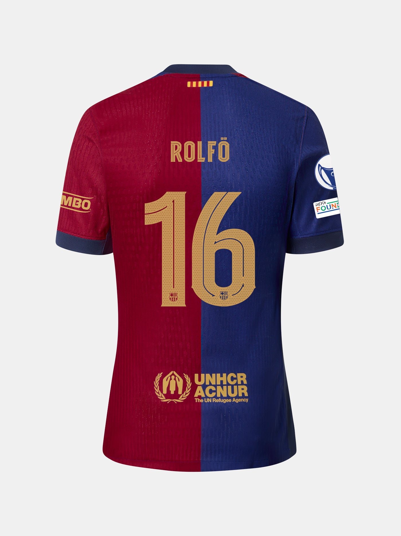 ROLFÖ | UWCL Samarreta home primer equipament 24/25 FC Barcelona - Edició Jugador