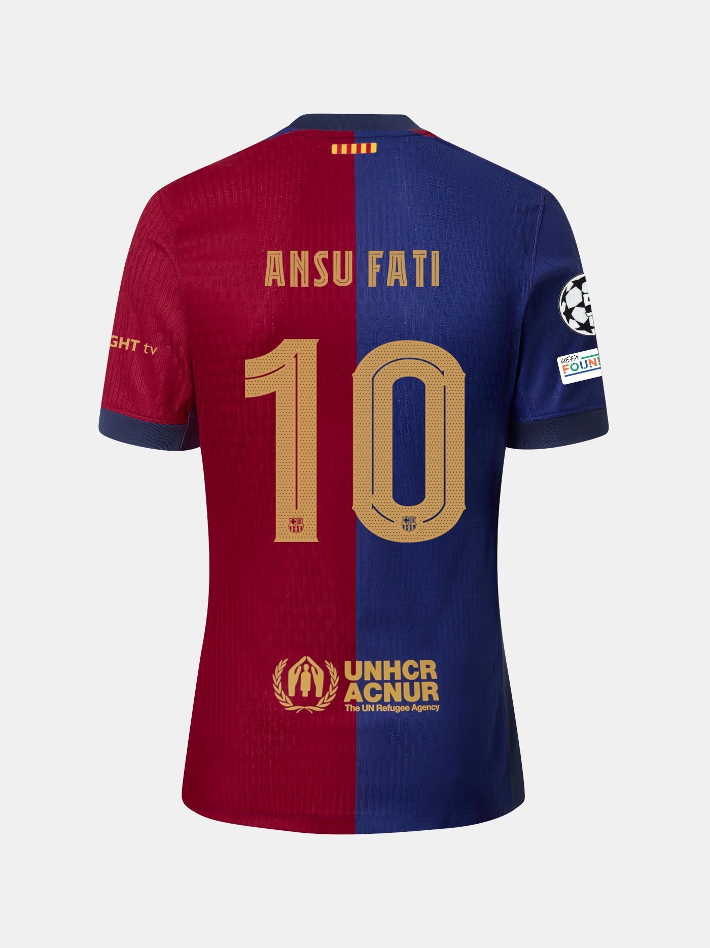 ANSU FATI | UCL Camiseta hombre primera equipación  24/25 FC Barcelona - Dri-Fit ADV