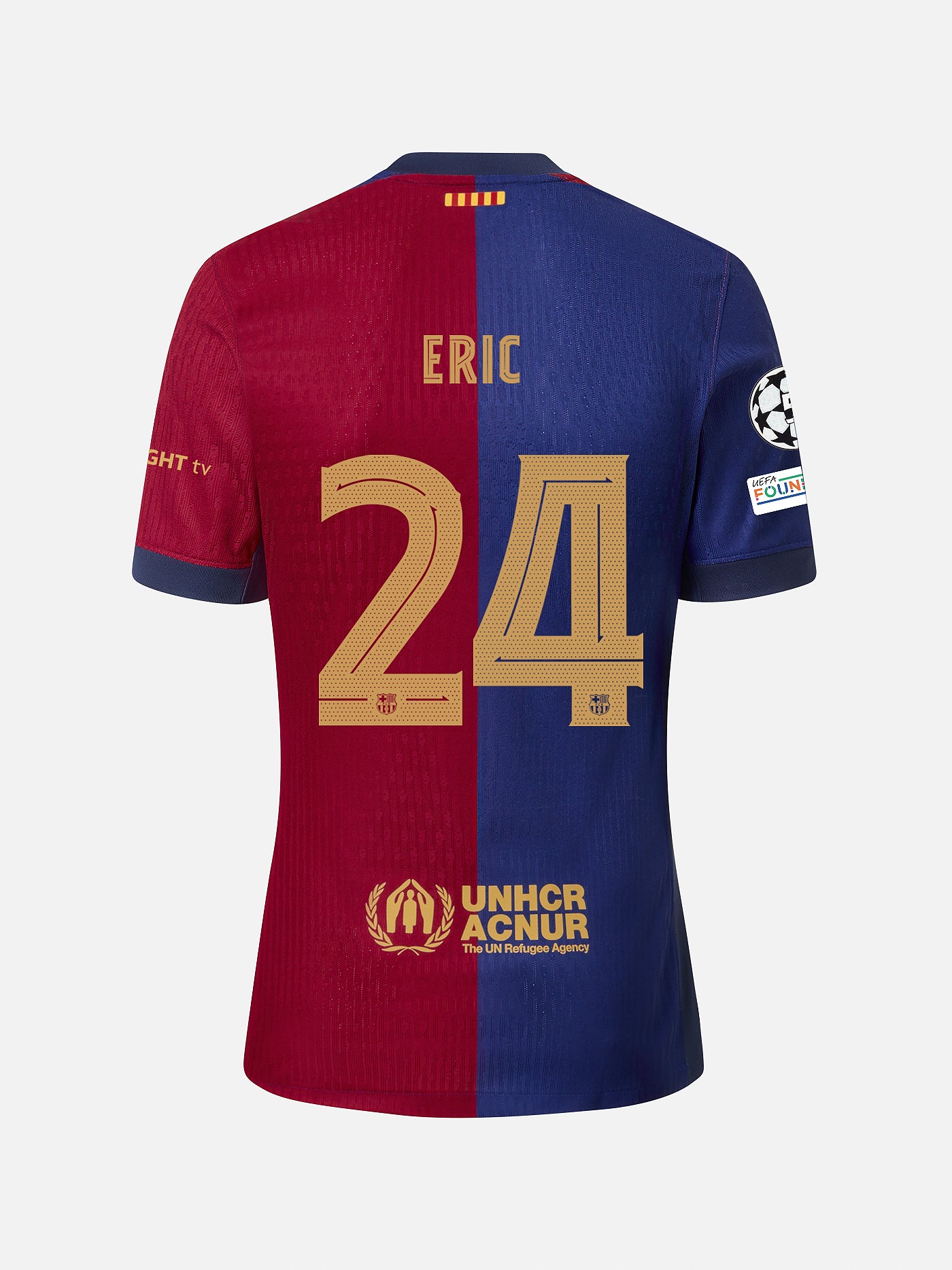 ERIC | UCL Camiseta hombre primera equipación  24/25 FC Barcelona - Dri-Fit ADV