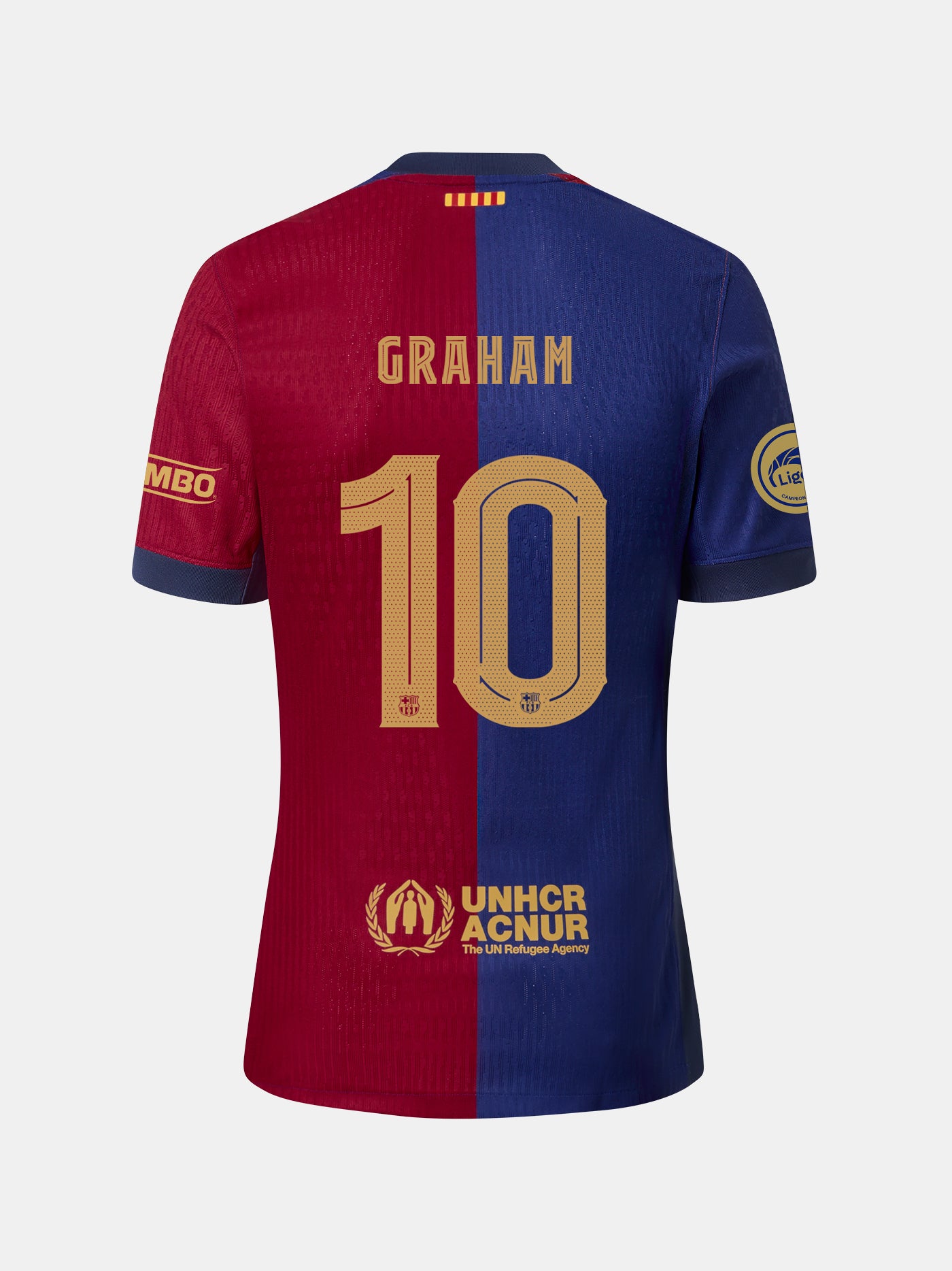 GRAHAM | LIGA F Women's home jersey 24/25 FC Barcelona - Player's Edition