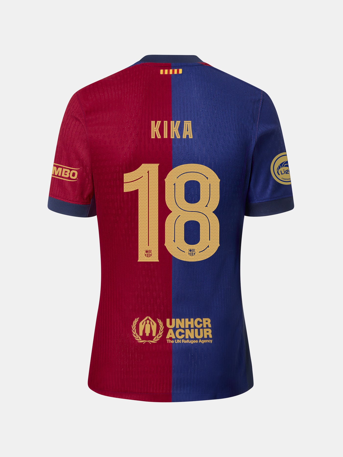 KIKA | LIGA F Camiseta junior primera equipación  24/25 FC Barcelona