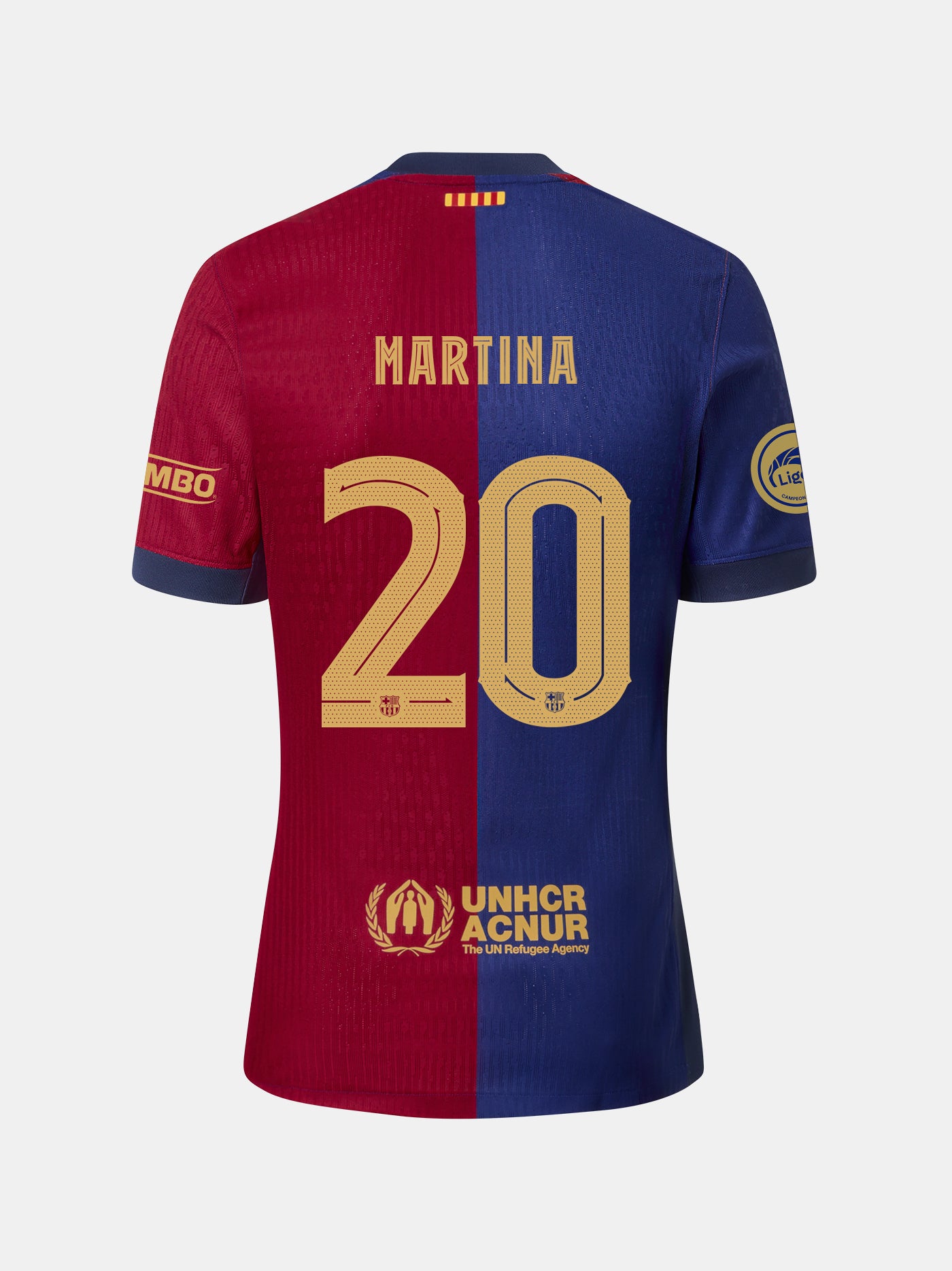 MARTINA | LIGA F Camiseta hombre primera equipación  24/25 FC Barcelona