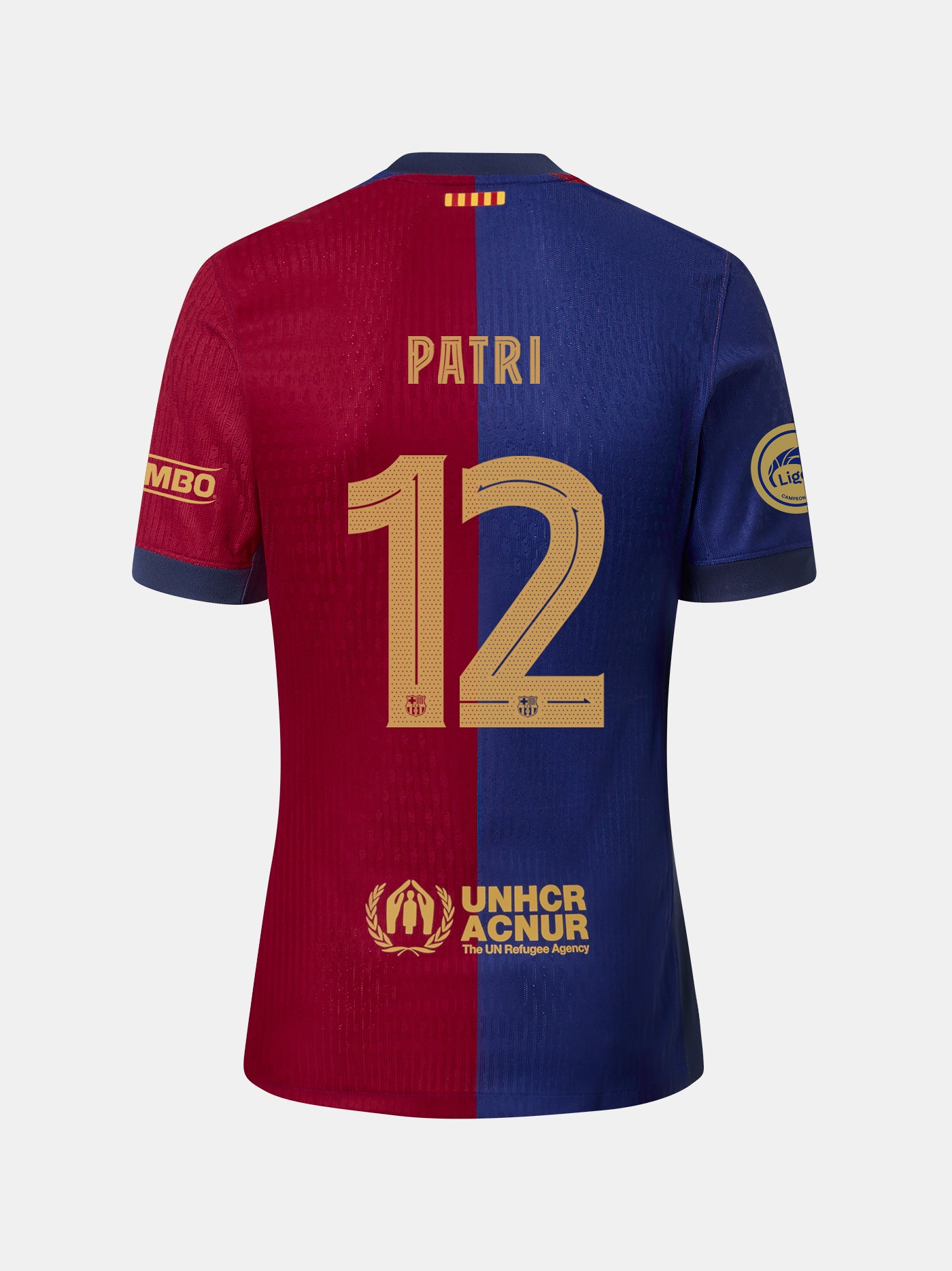 PATRI | LIGA F Men's home jersey 24/25 FC Barcelona - Player's Edition