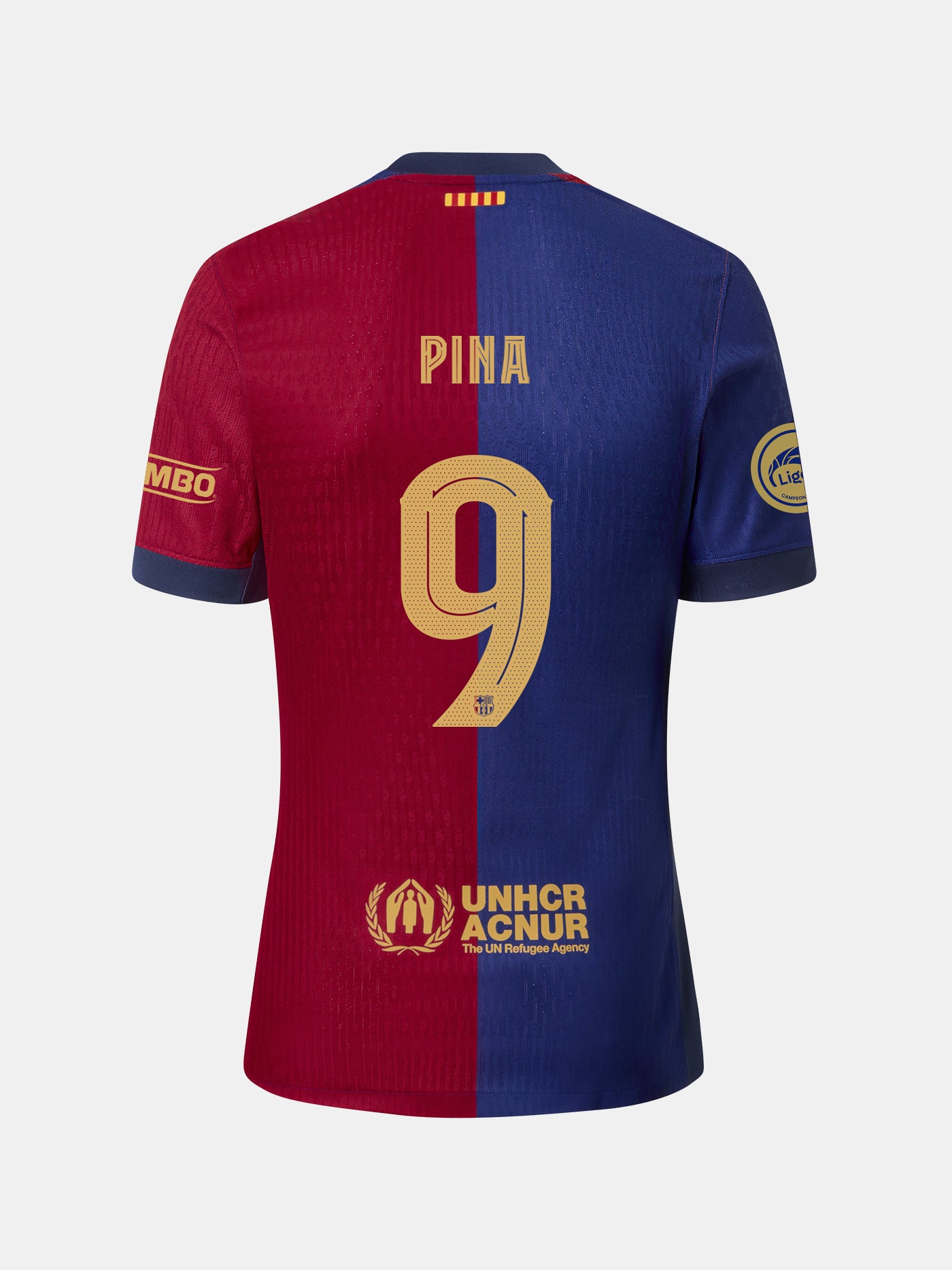 PINA | LIGA F Samarreta junior primer equipament 24/25 FC Barcelona