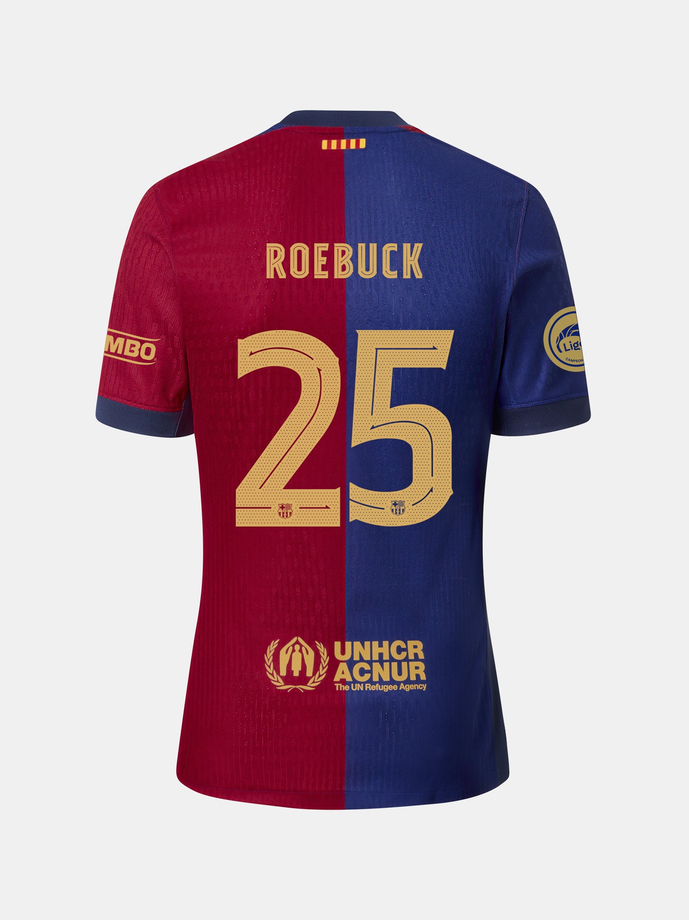 ROEBUCK | LIGA F Camiseta mujer primera equipación  24/25 FC Barcelona