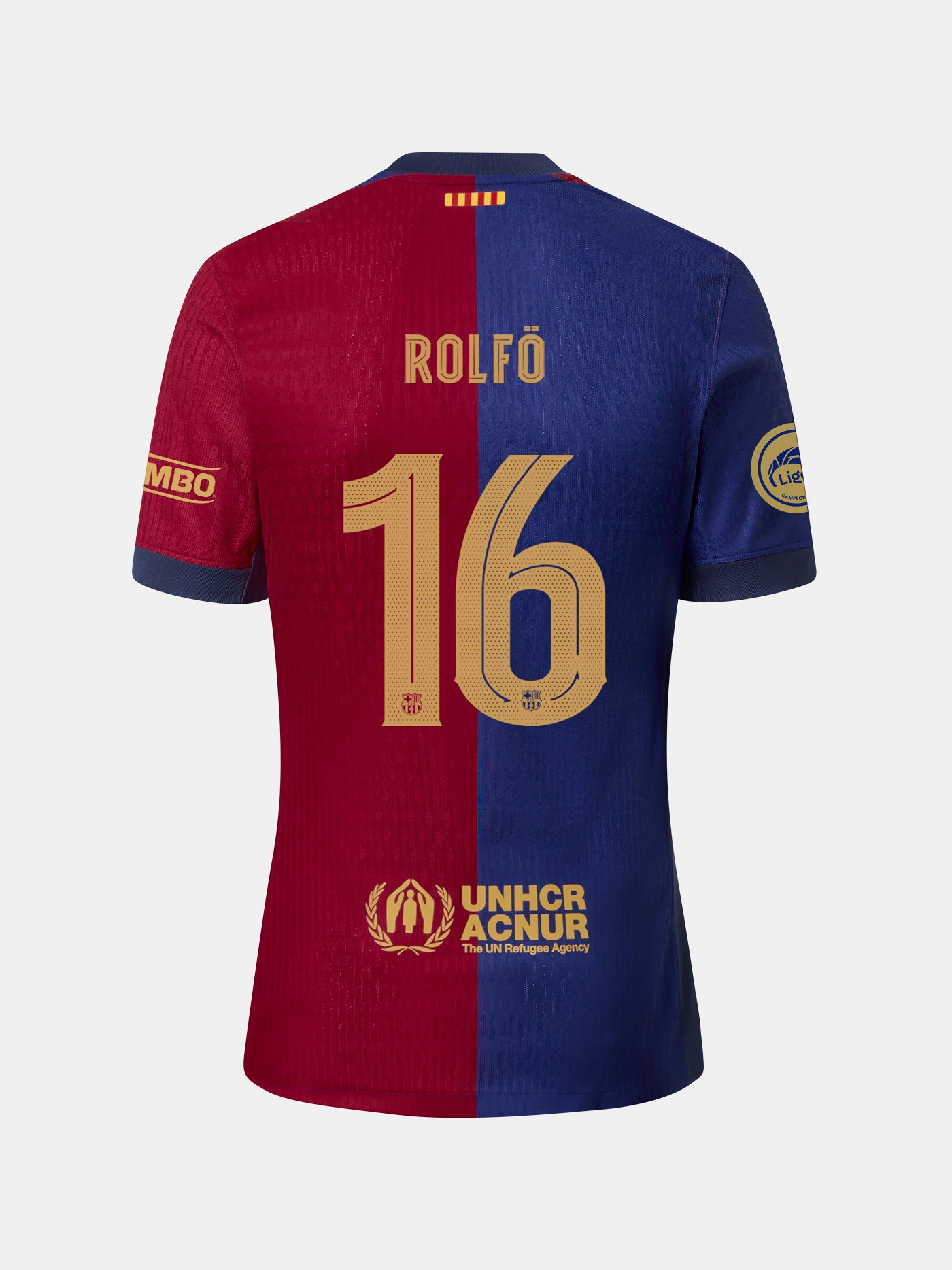 ROLFÖ | LIGA F Men's home jersey 24/25 FC Barcelona - Player's Edition