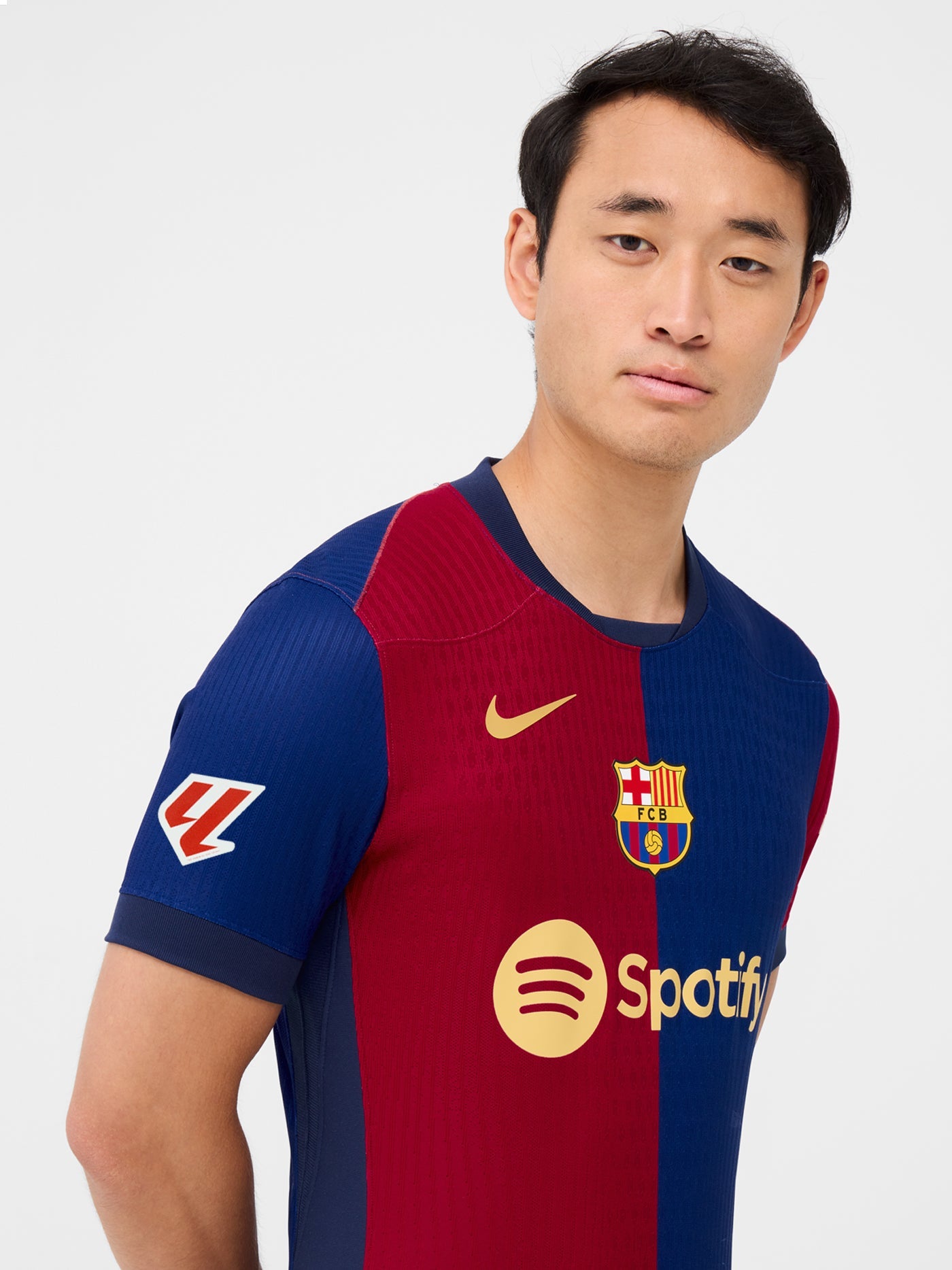 ANSU FATI | LA LIGA Camiseta hombre primera equipación  24/25 FC Barcelona - Dri-Fit ADV