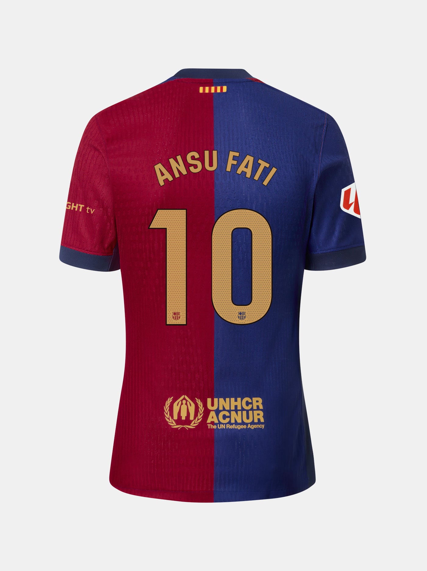 ANSU FATI | LA LIGA Camiseta hombre primera equipación  24/25 FC Barcelona - Dri-Fit ADV