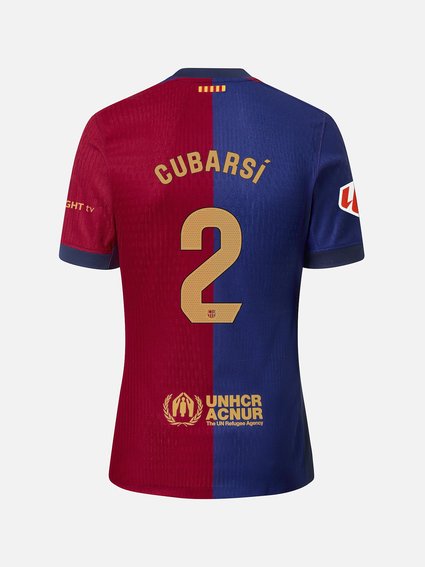 CUBARSÍ | LA LIGA Camiseta junior primera equipación  24/25 FC Barcelona