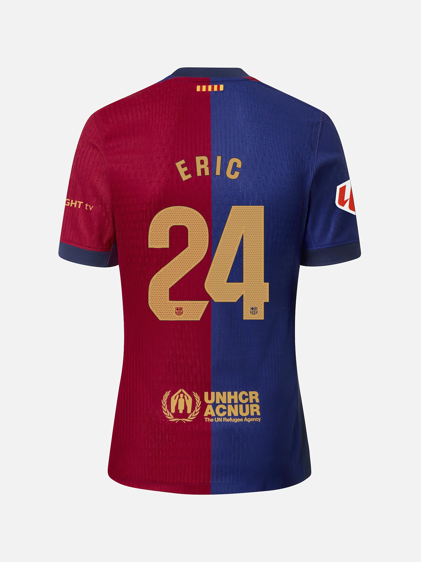 ERIC | LA LIGA Camiseta hombre primera equipación  24/25 FC Barcelona - Dri-Fit ADV