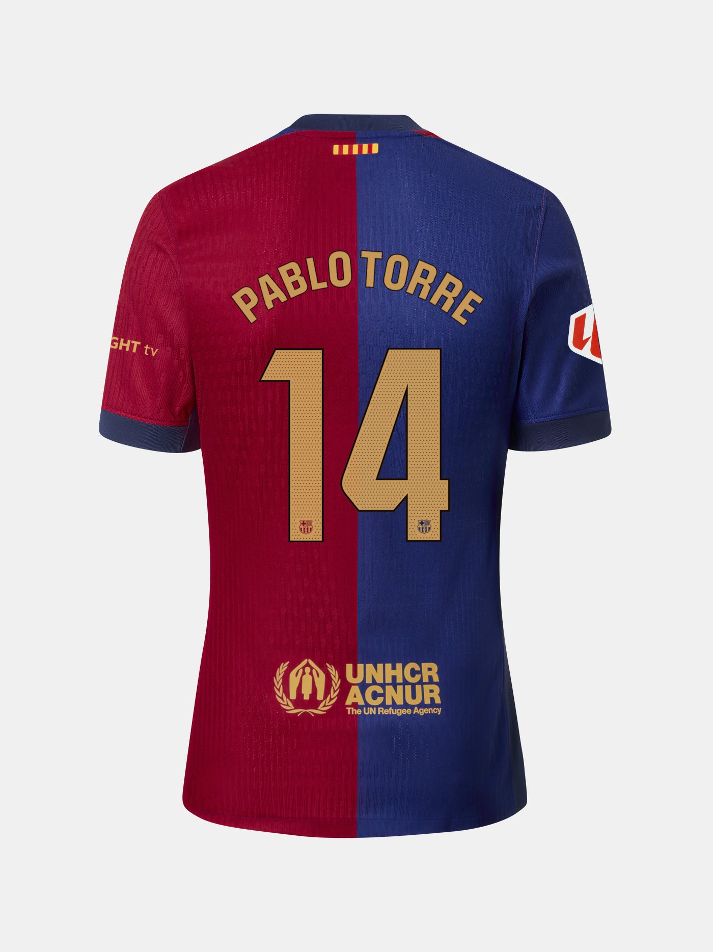 PABLO TORRE | LA LIGA Camiseta hombre primera equipación 24/25 FC Barcelona - Dri-Fit ADV