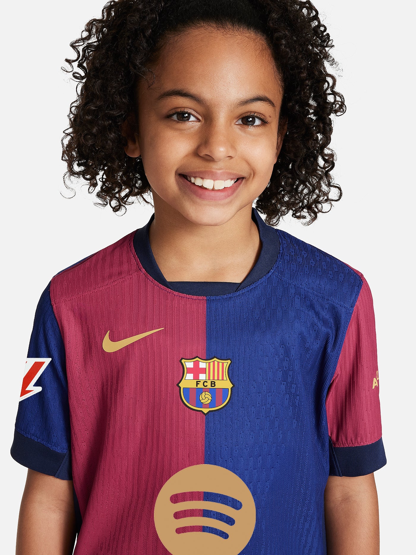 Junior home jersey 24/25 FC Barcelona - Player's Edition