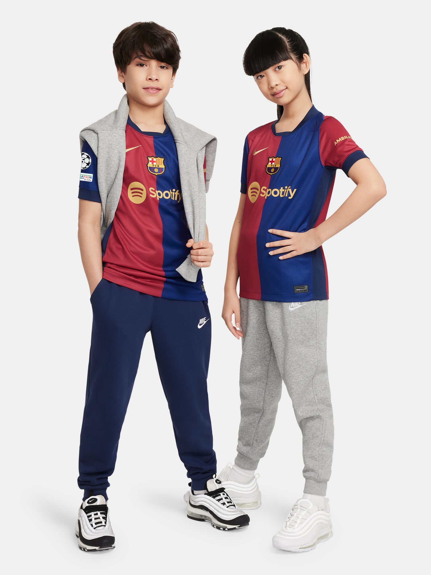 UCL Junior Heimtrikot 24/25 FC Barcelona