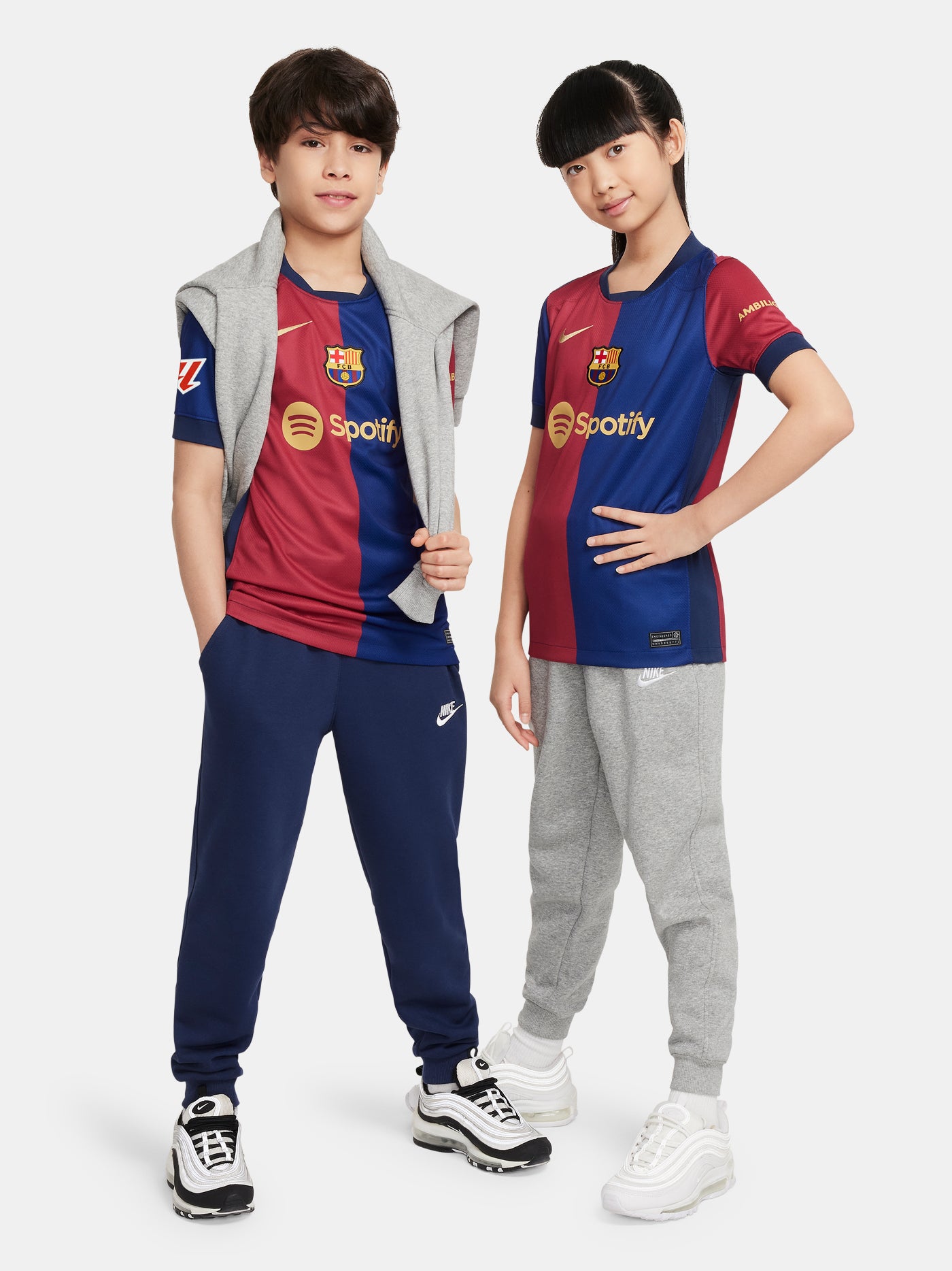 LA LIGA Junior home jersey 24/25 FC Barcelona