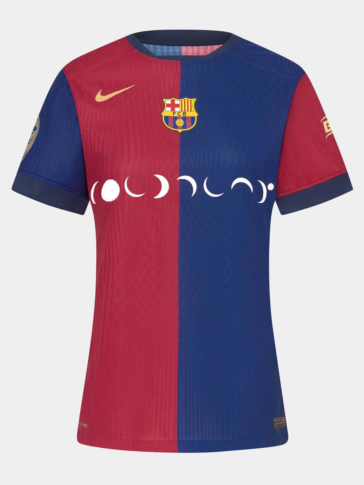 SIGNED | Limited Edition FC BARCELONA x COLDPLAY 24/25 women's home jersey signed by the starting line-ups of the men's El Clásico match (26/10) and the women's match vs. SD Eibar (02/11)