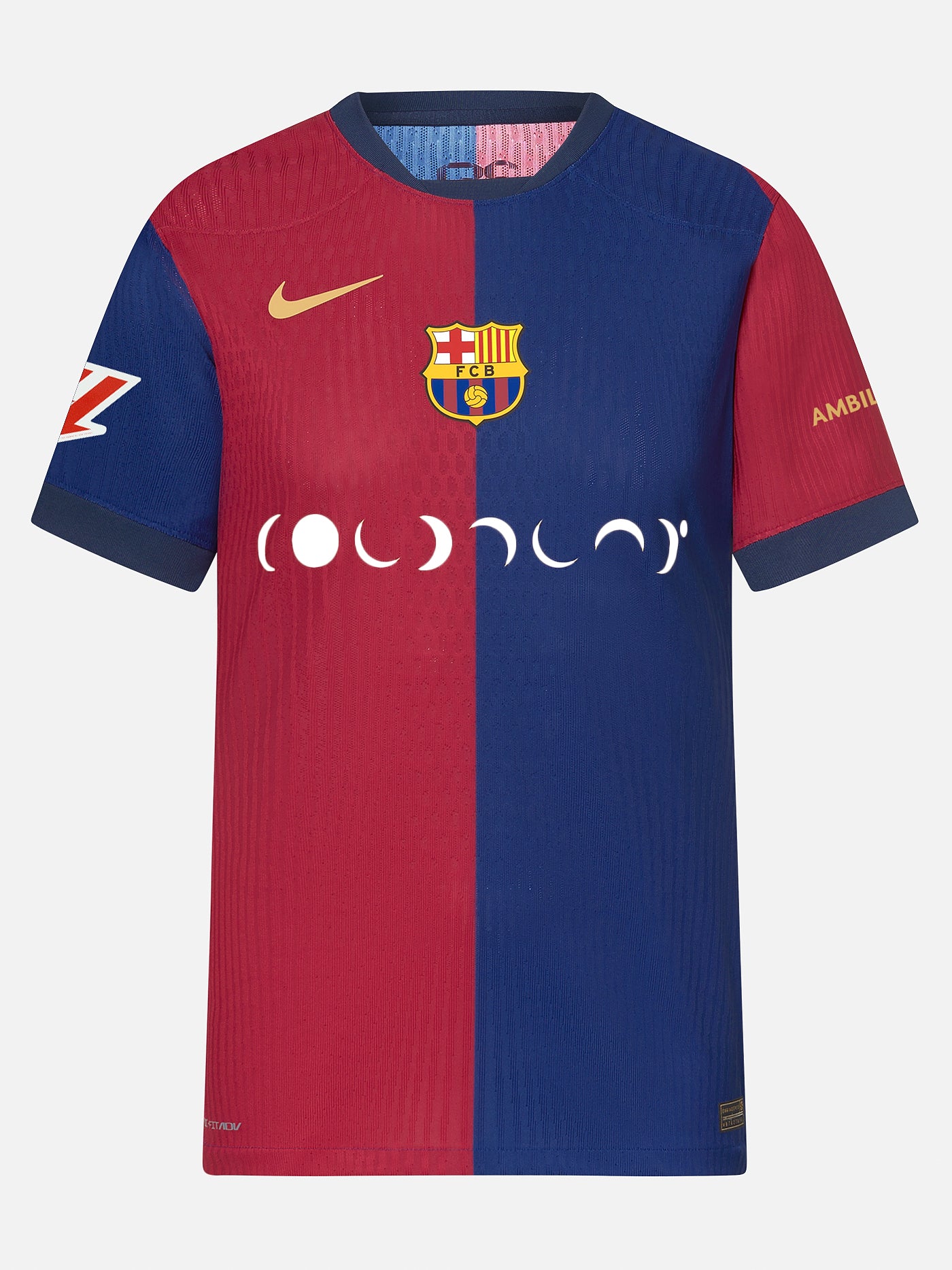 SIGNADA | Samarreta FC BARCELONA X COLDPLAY per a home d’edició limitada signada per l’equip titular que disputarà el Clàssic  (26/10) i l’equip femení titular del FC Barcelona vs. SD Eibar (02/11).