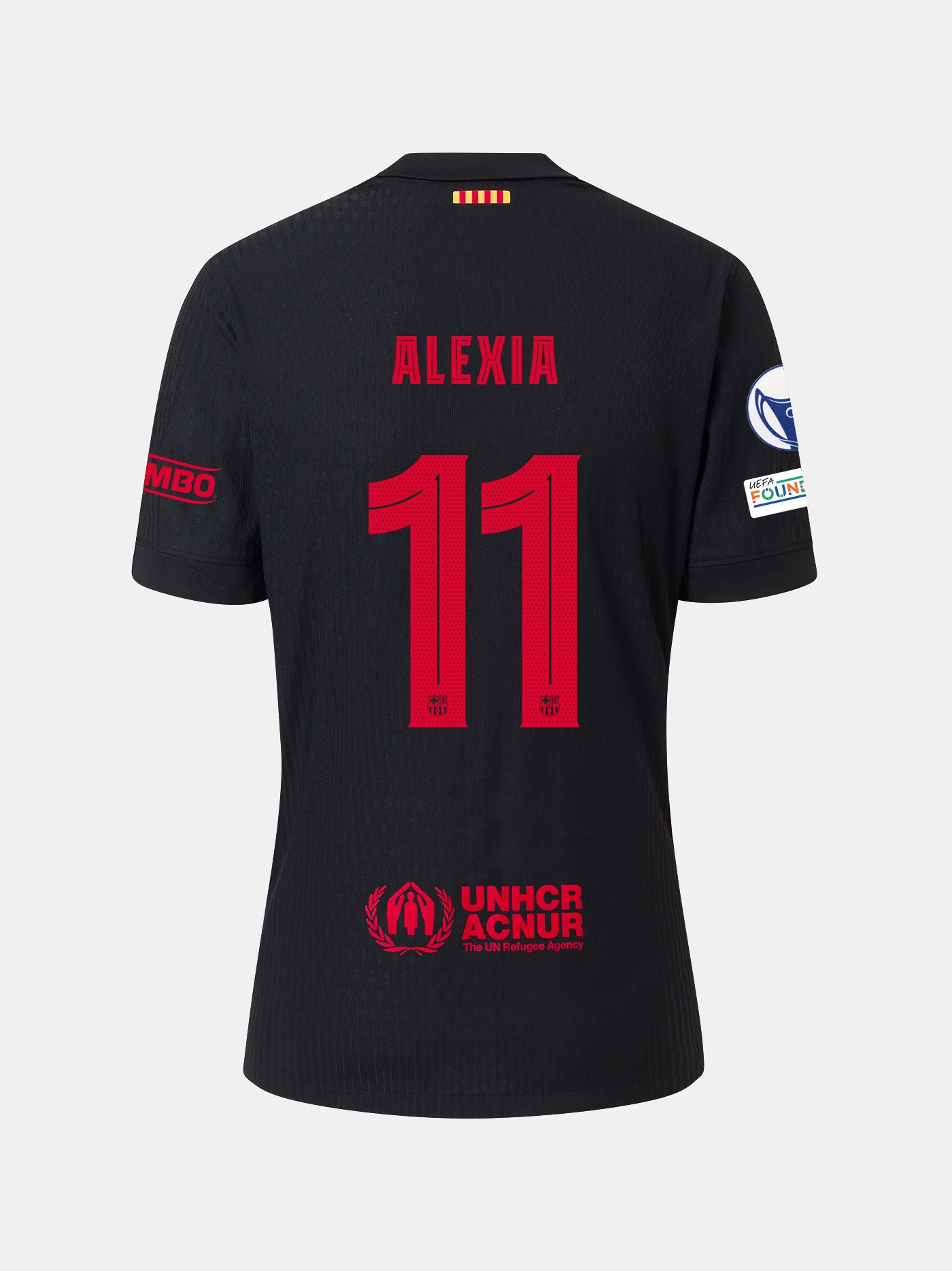 ALEXIA | UWCL Camiseta junior segunda equipación  24/25 FC Barcelona