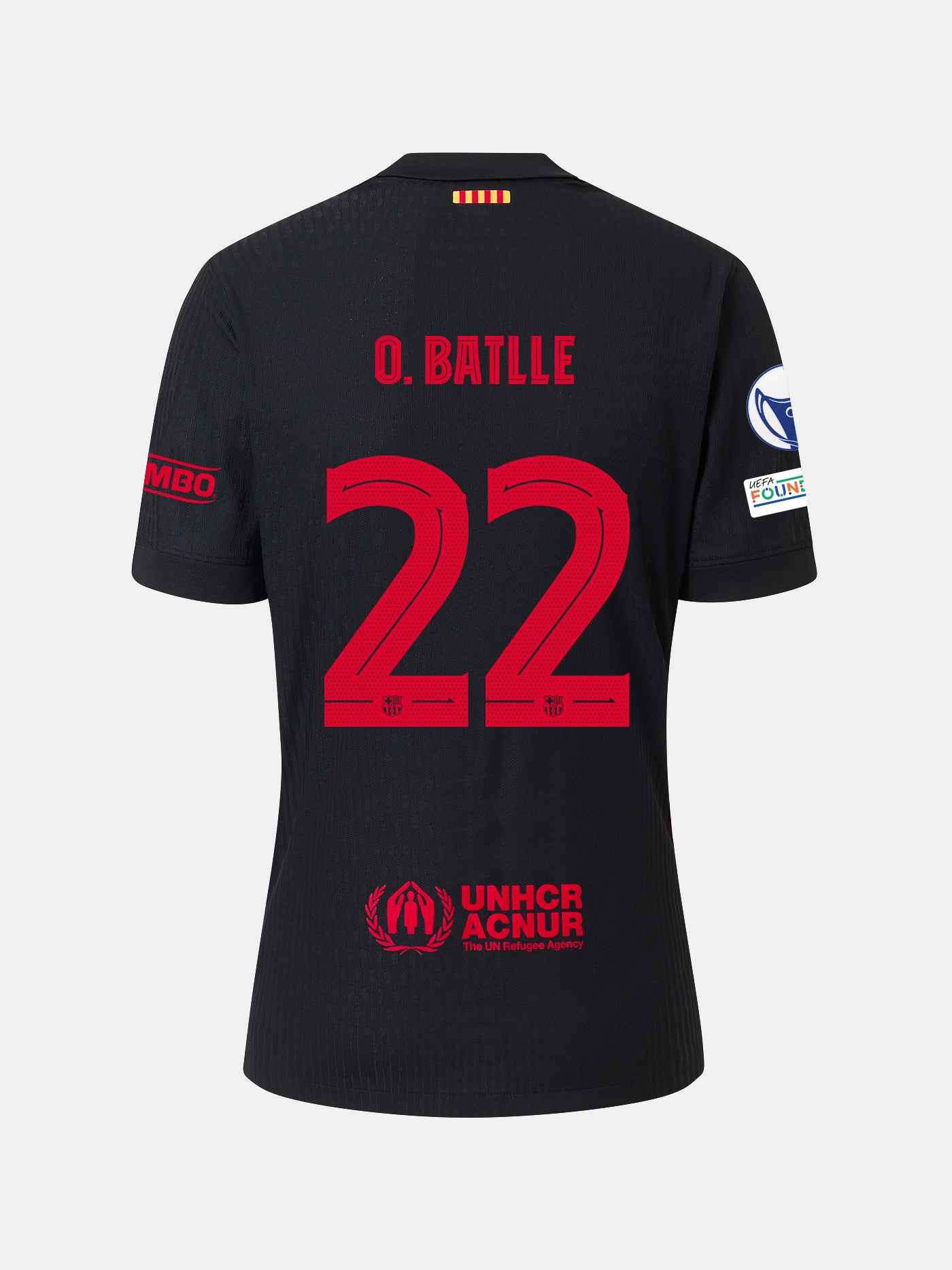 O. BATLLE | UWCL Junior away jersey 24/25 FC Barcelona