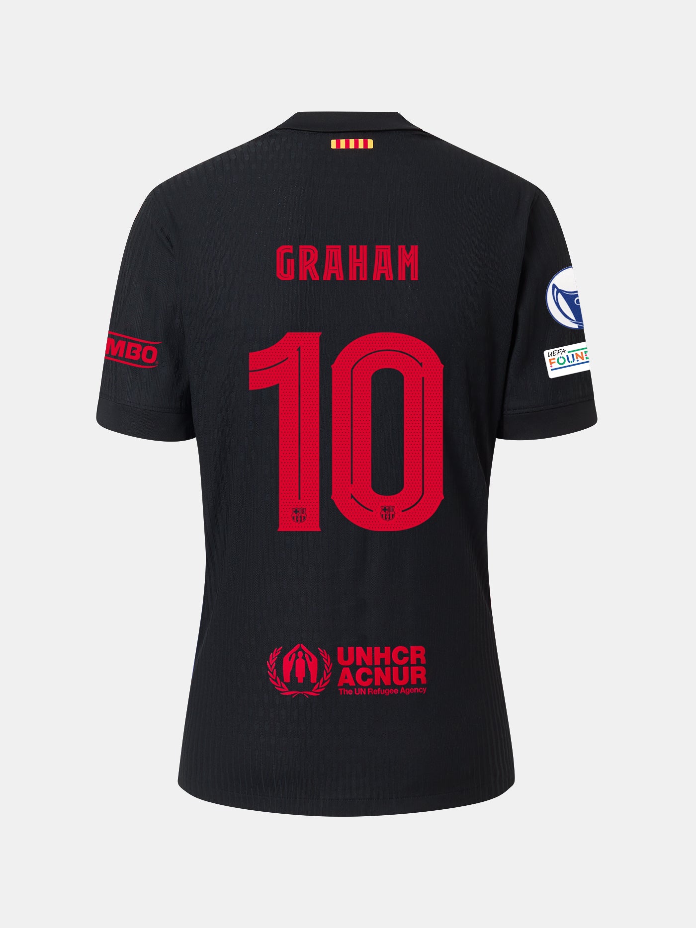 GRAHAM | UWCL Samarreta junior segon equipament 24/25 FC Barcelona