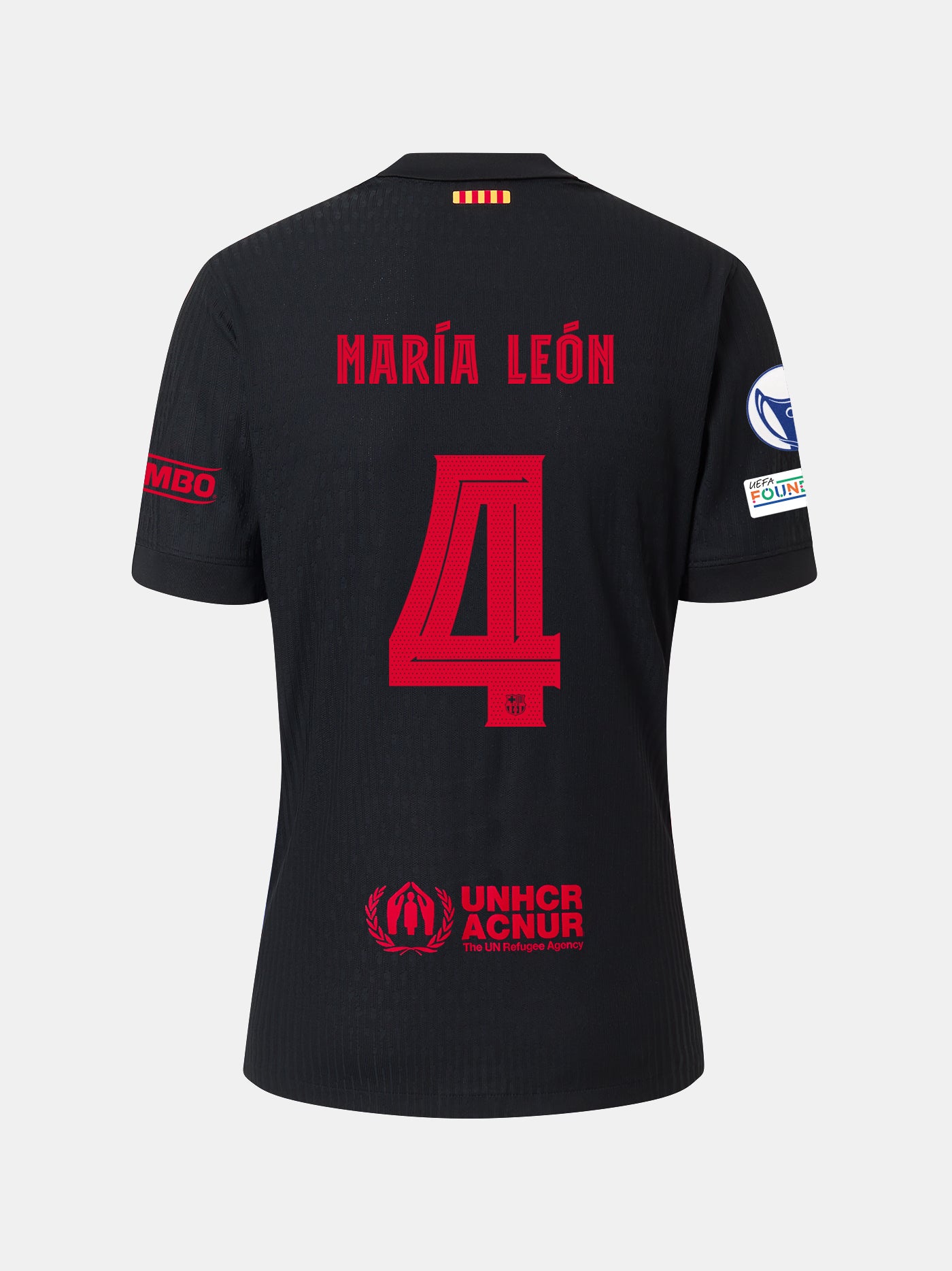 MARÍA LEÓN  | UWCL Women's away jersey 24/25 FC Barcelona