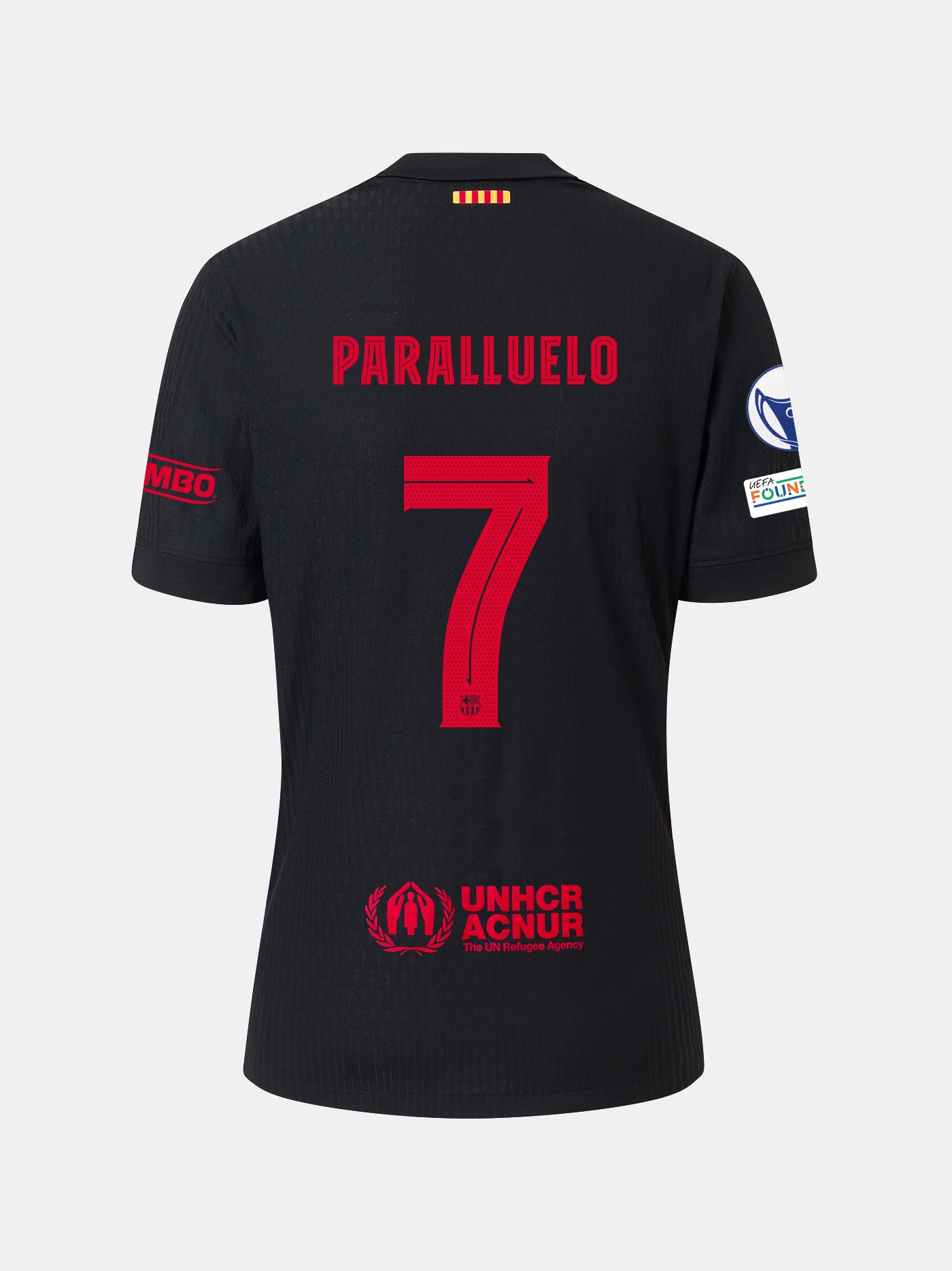 PARALLUELO | UWCL Camiseta junior segunda equipación  24/25 FC Barcelona