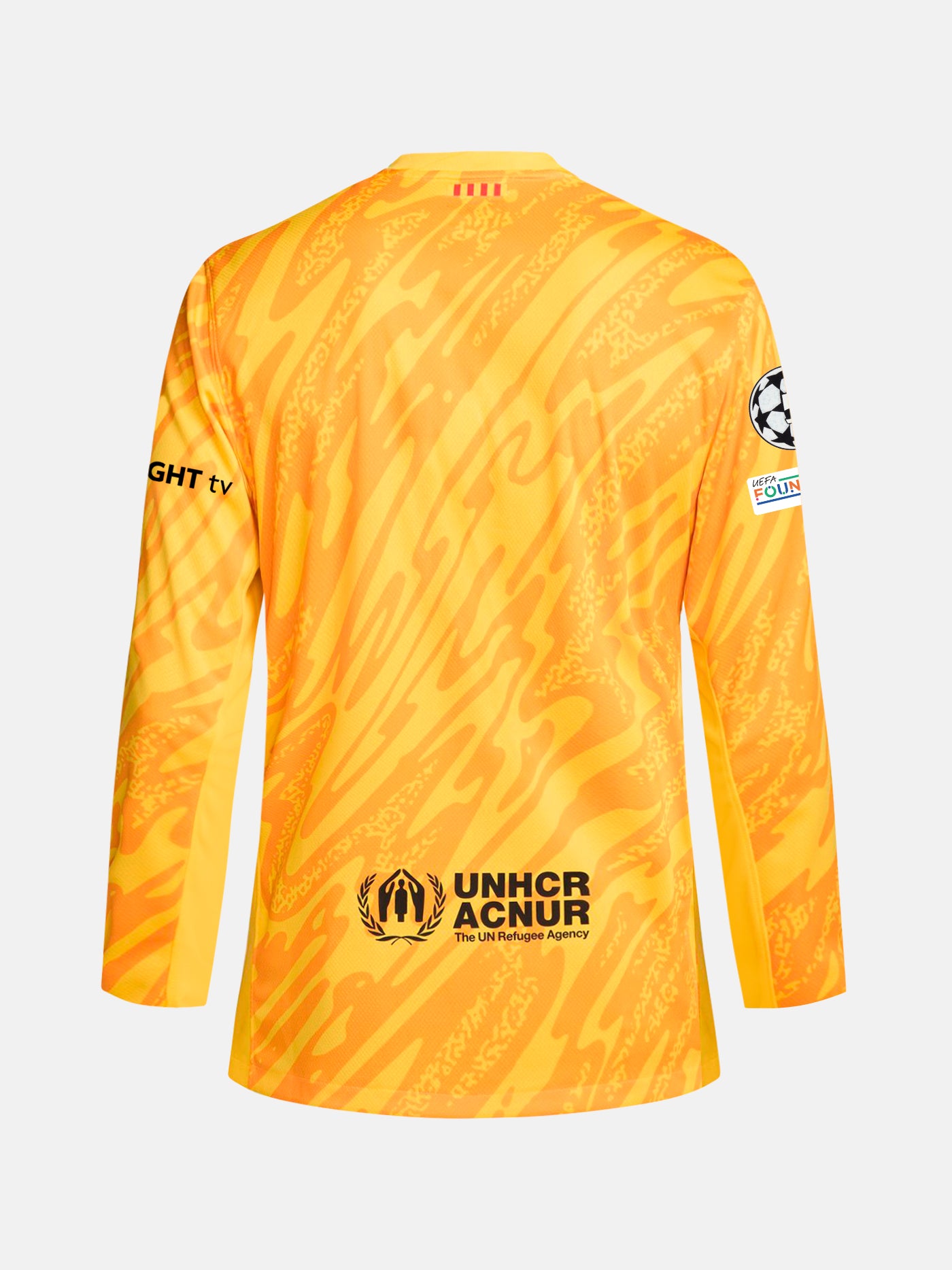 UCL Junior goalkeeper away jersey 24/25 FC Barcelona