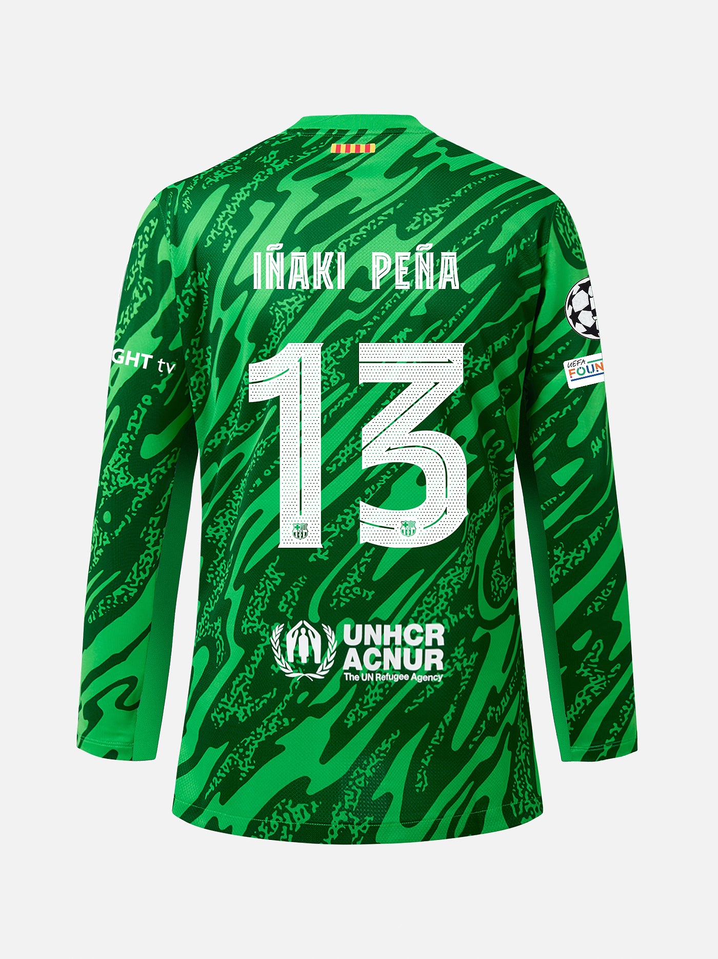 IÑAKI PEÑA | UCL Men's goalkeeper jersey 24/25 FC Barcelona