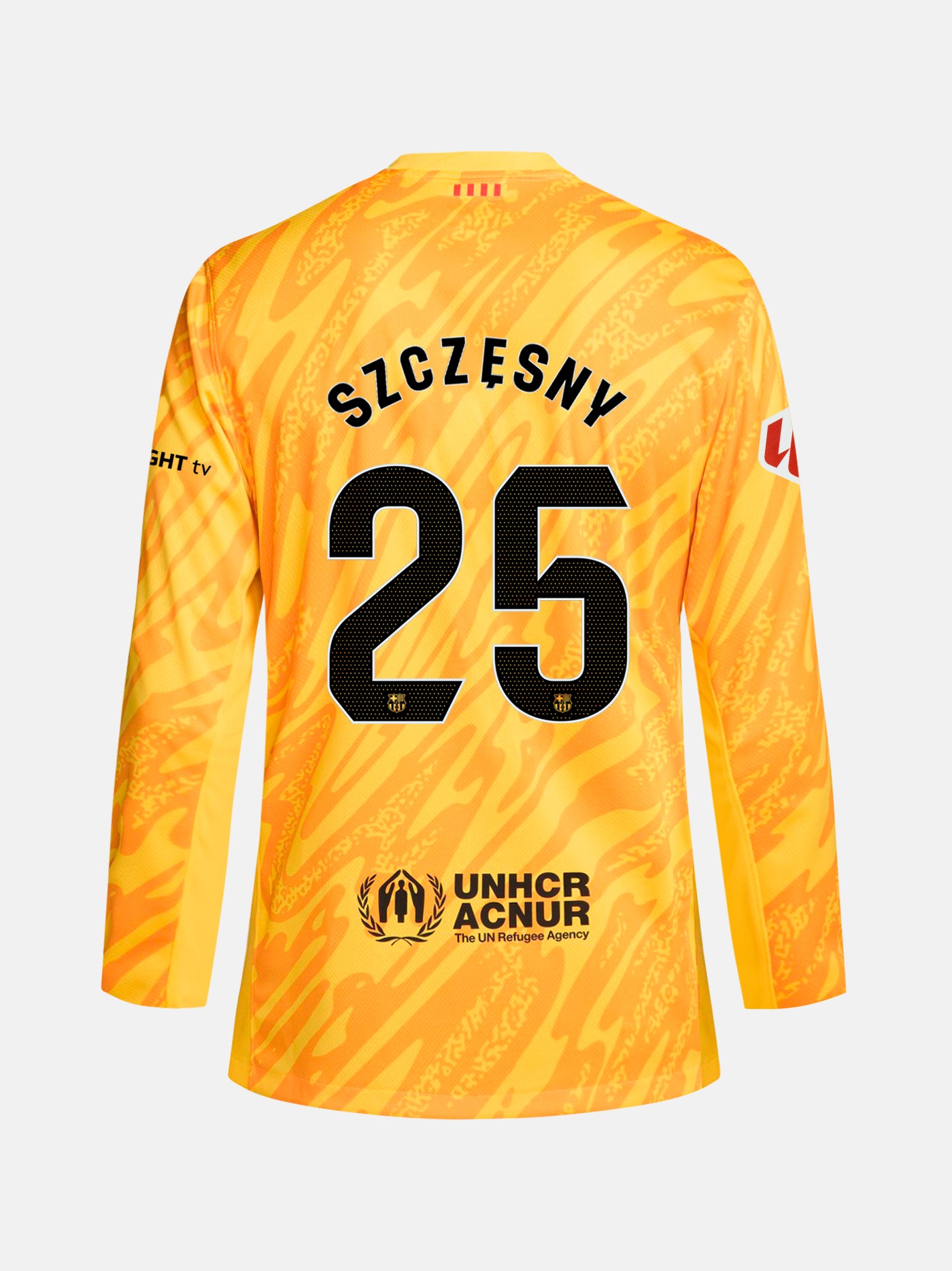 SZCZĘSNY | LA LIGA Men's goalkeeper away jersey 24/25 FC Barcelona