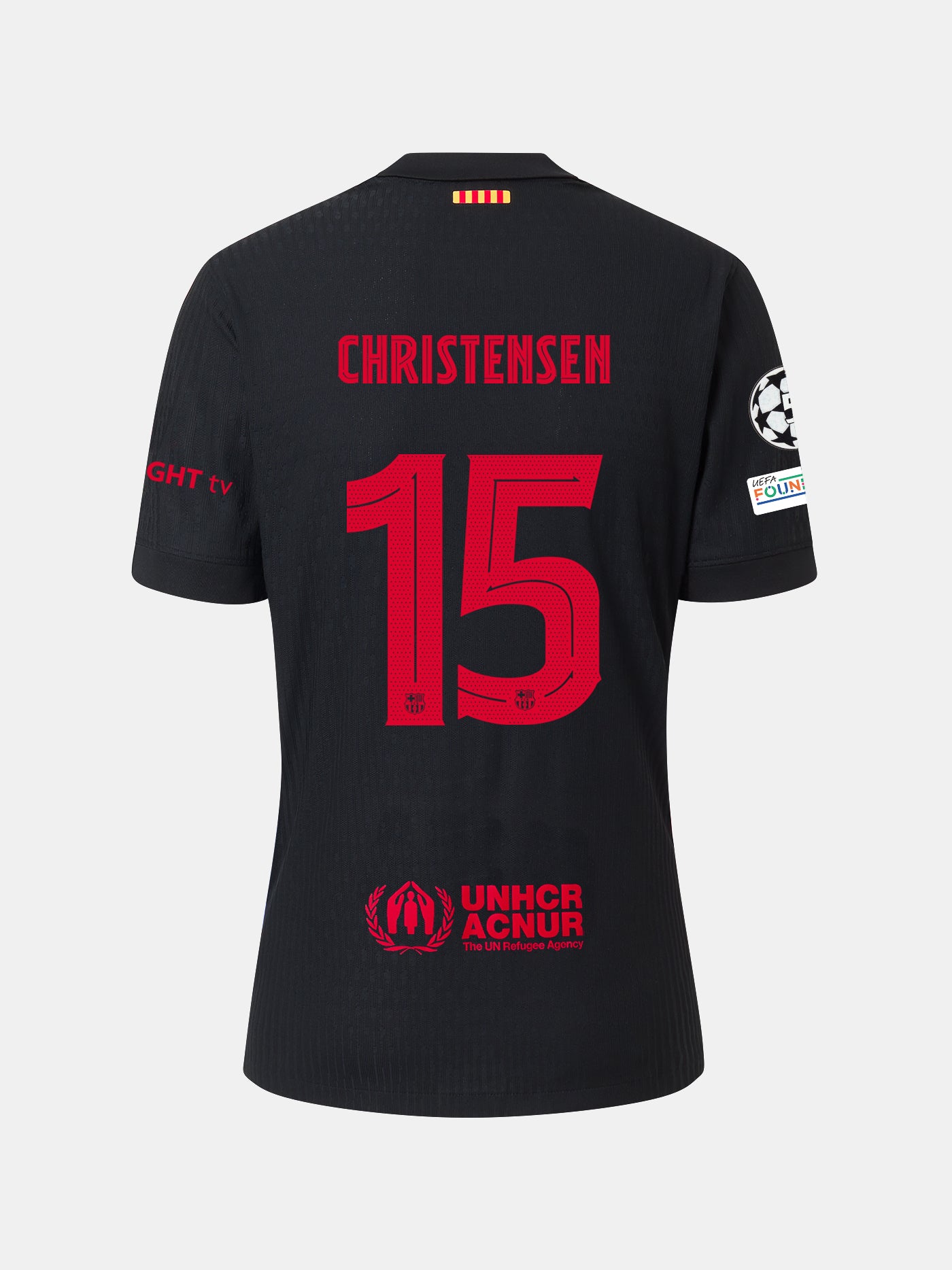 CHRISTENSEN | UCL Men's away jersey 24/25 FC Barcelona - Player's Edition