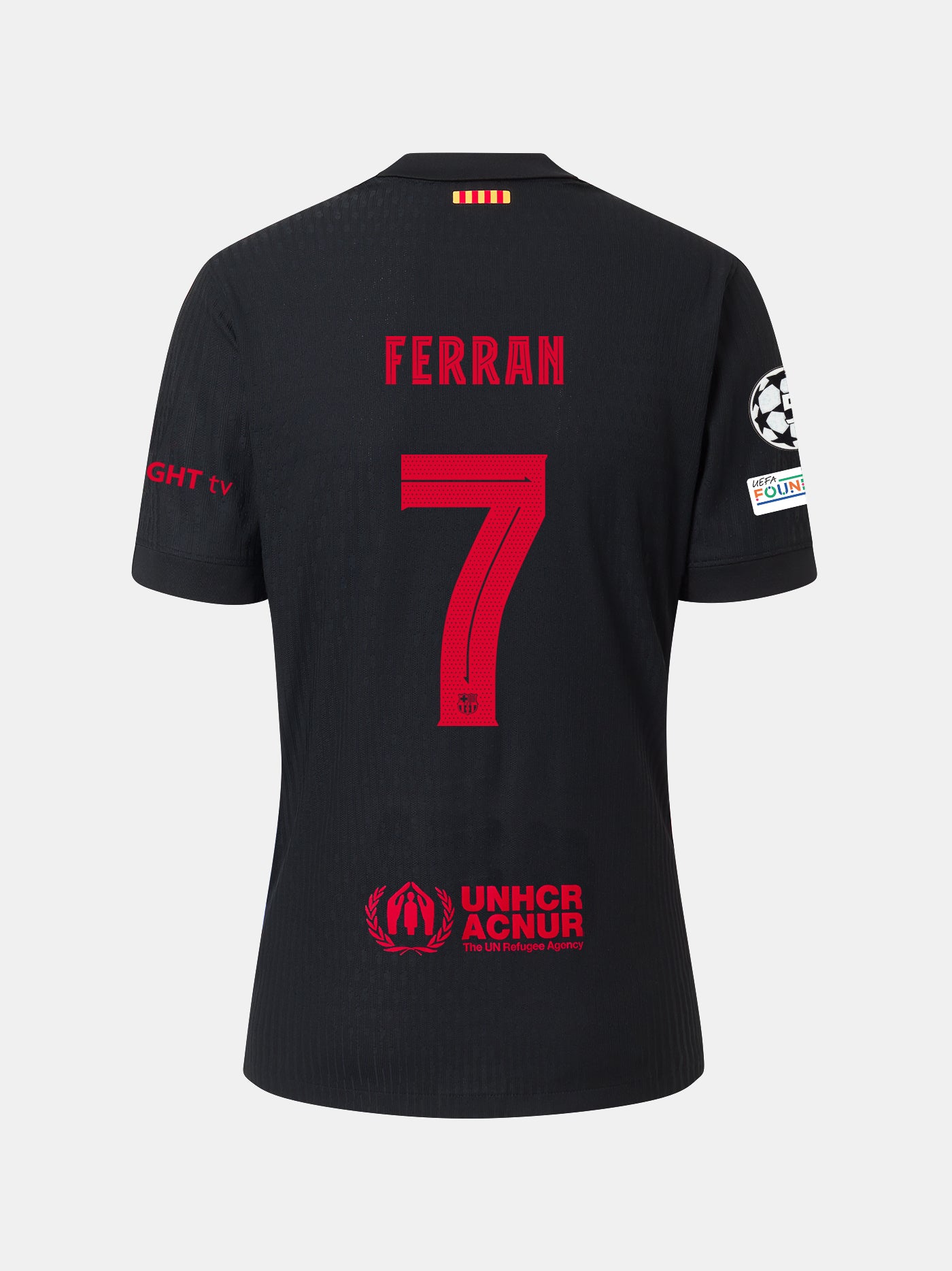 FERRAN | UCL Camiseta hombre segunda equipación  24/25 FC Barcelona - Edición Jugador