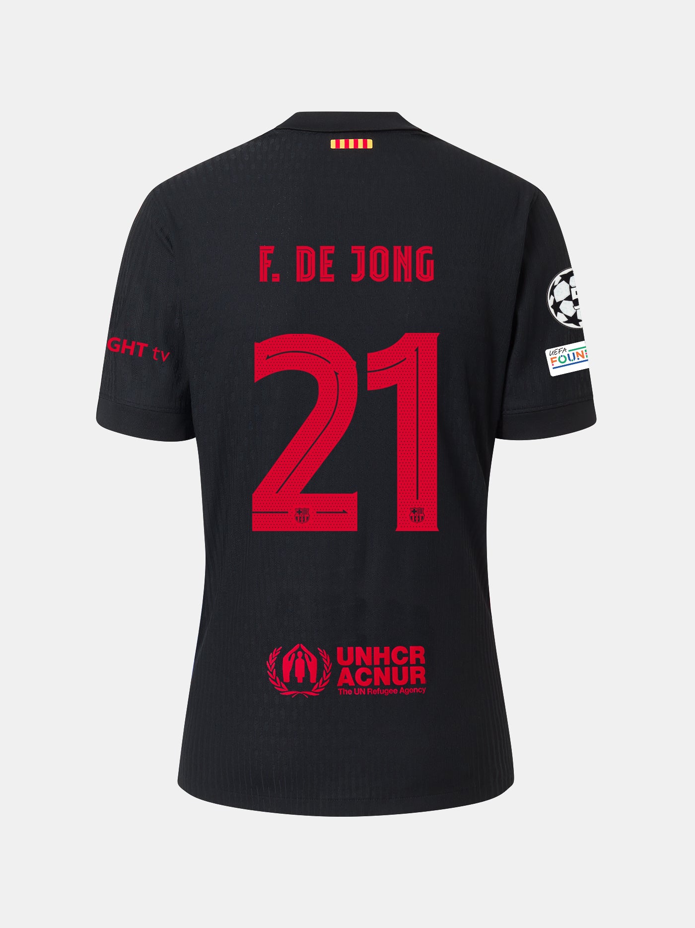 F. DE JONG | UCL Samarreta home segon equipament 24/25 FC Barcelona - Edició Jugador